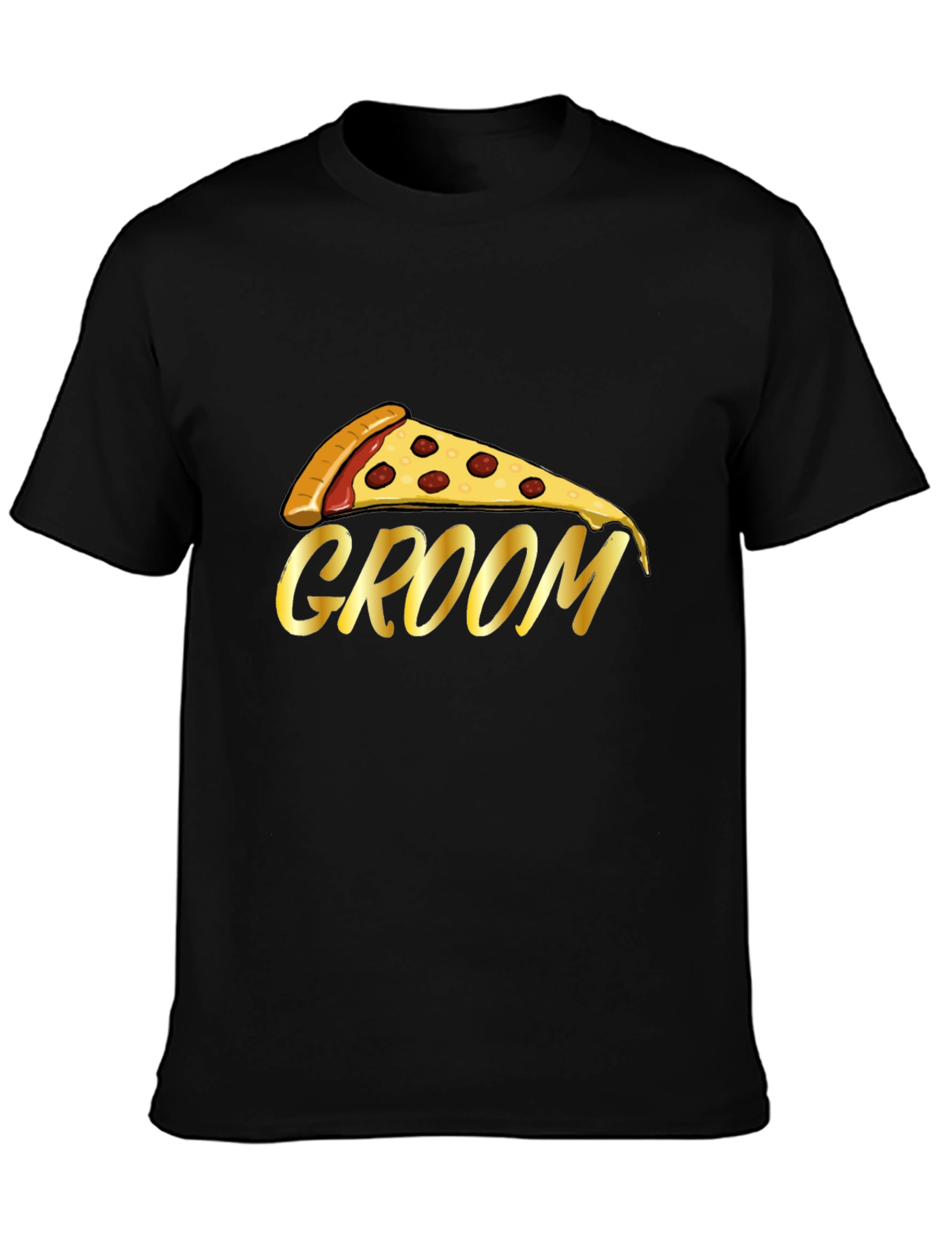 Pizza Groom T-Shirt - Bachelor Party Tee