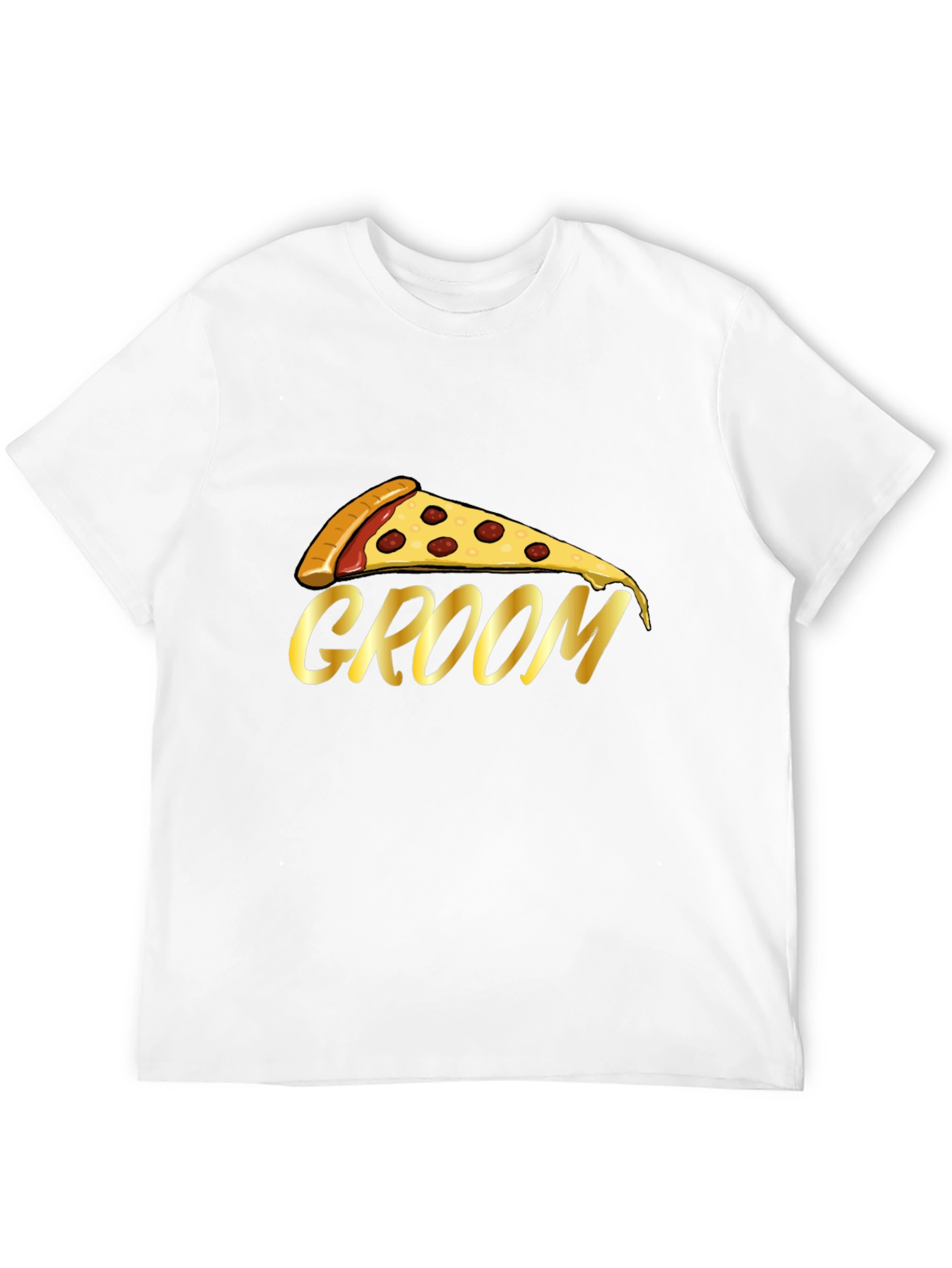 Pizza Groom T-Shirt - Bachelor Party Tee
