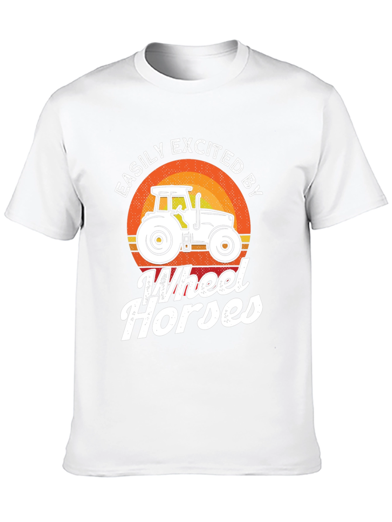 Easily Excited by Wheel Horses T-Shirt