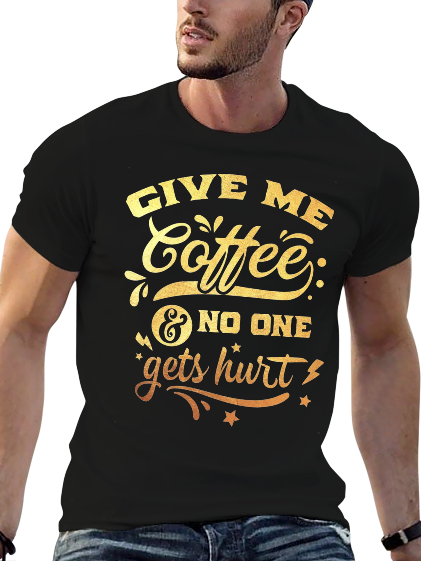 Give Me Coffee Graphic T-Shirt