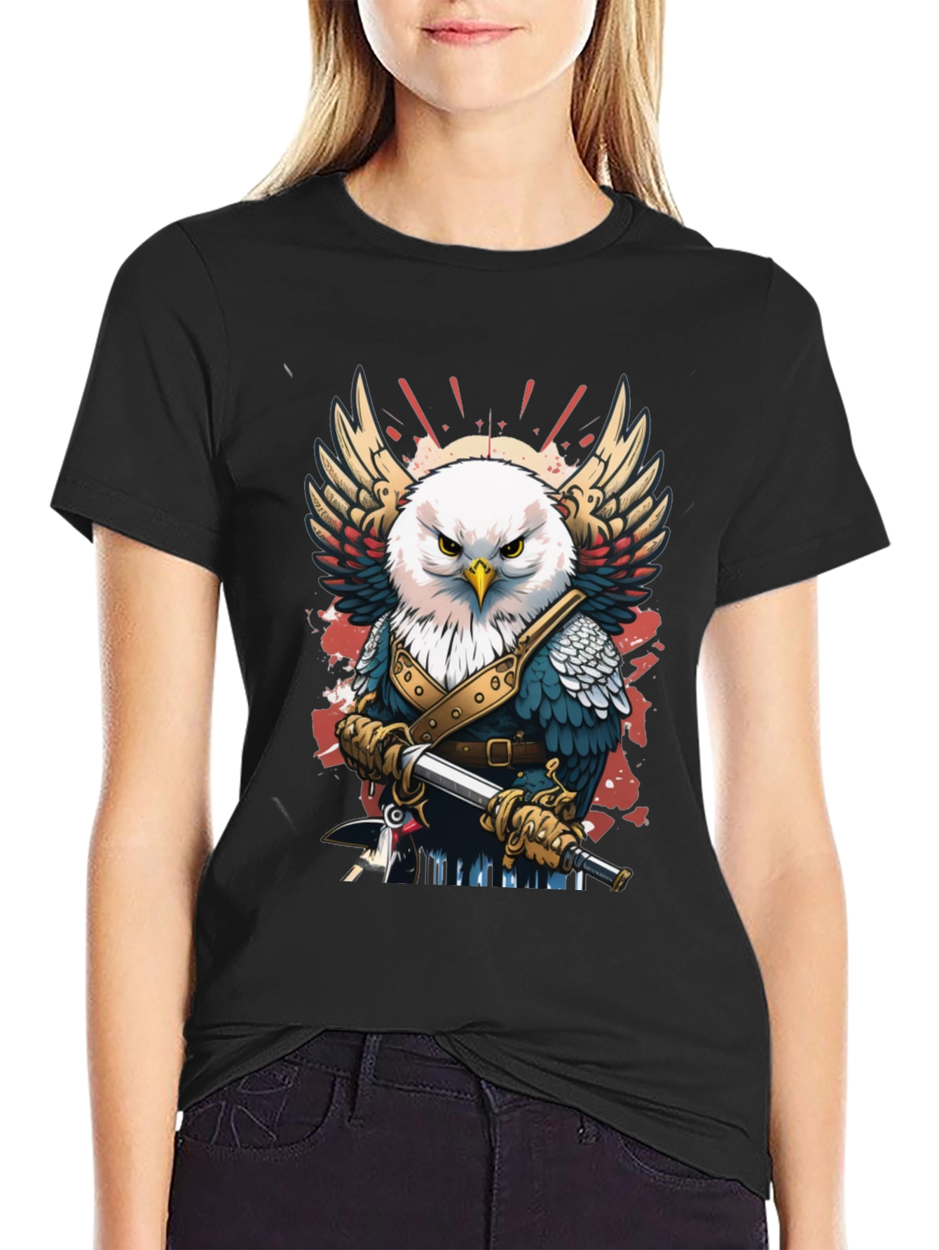 Eagle Warrior Graphic Tee