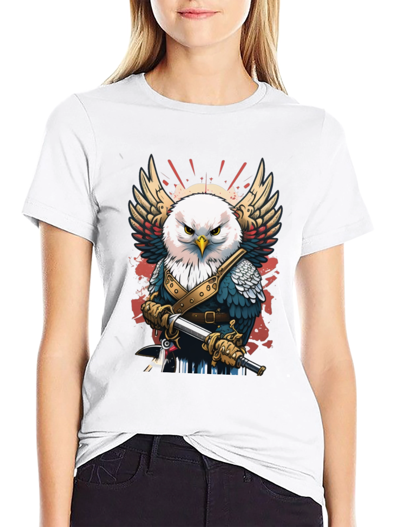 Eagle Warrior Graphic Tee