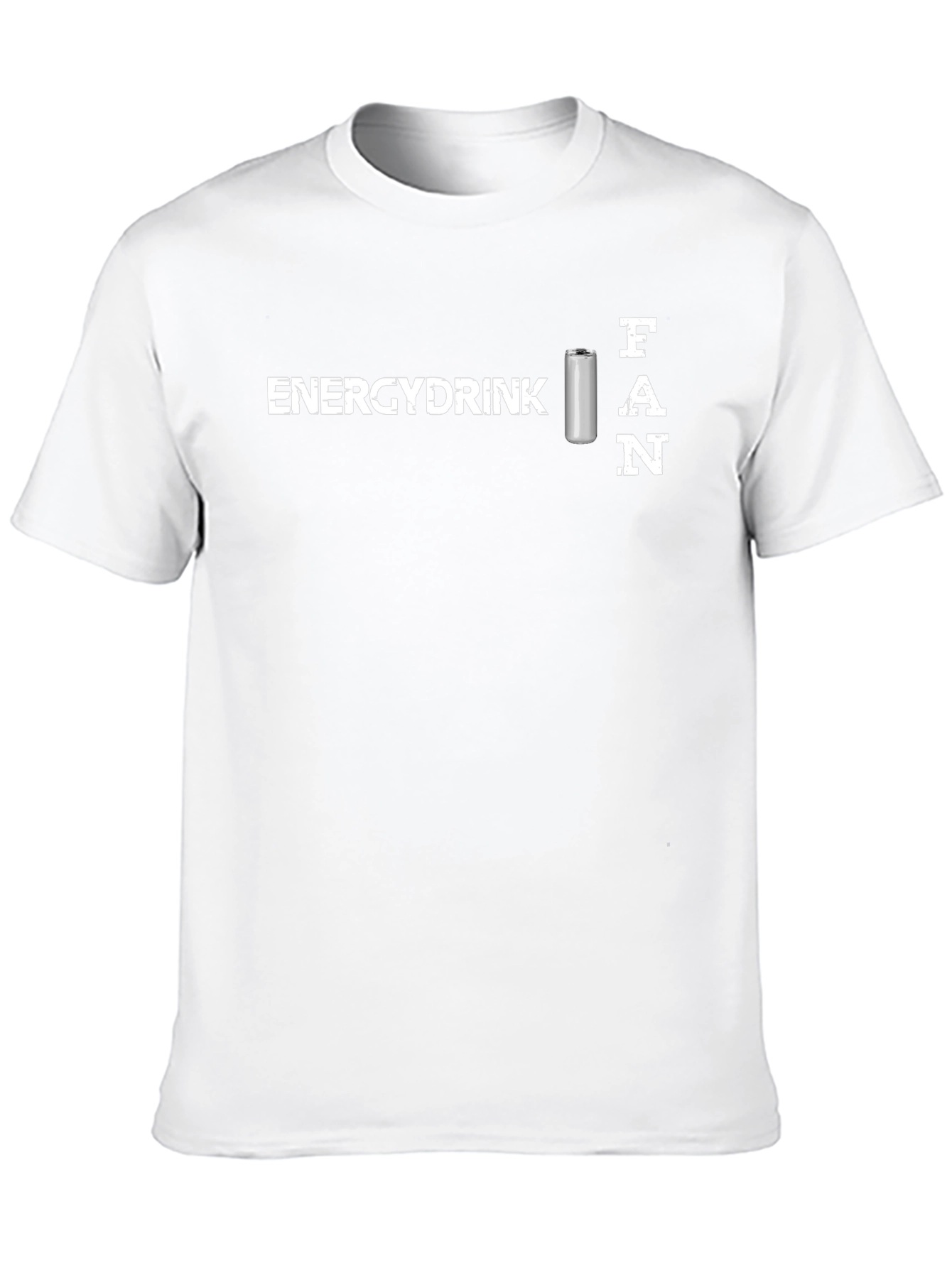 Energy Drink Fan T-Shirt - Black Crew Neck Tee