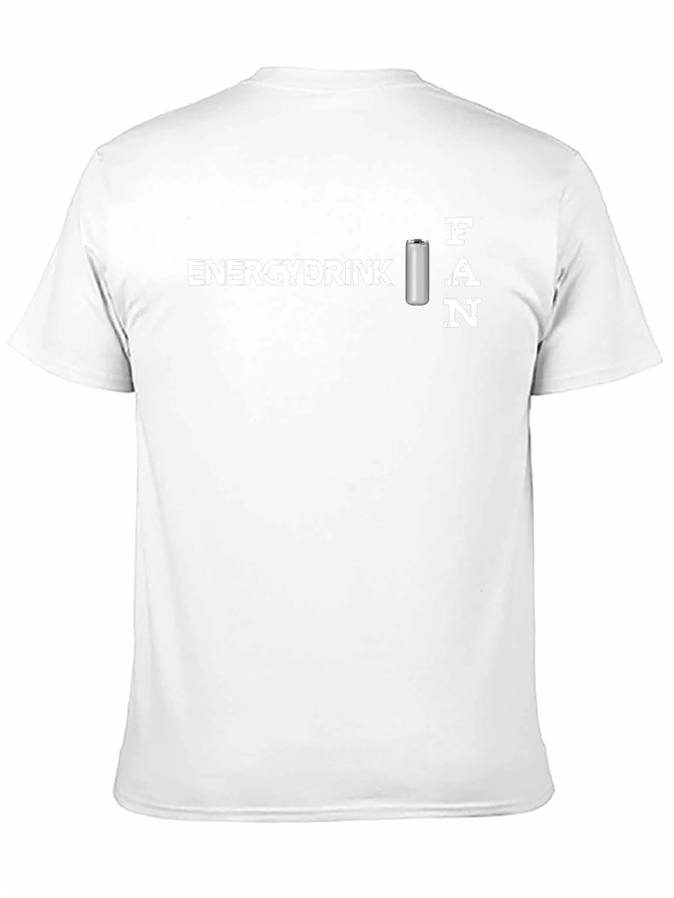 Energy Drink Fan T-Shirt - Black Crew Neck Tee