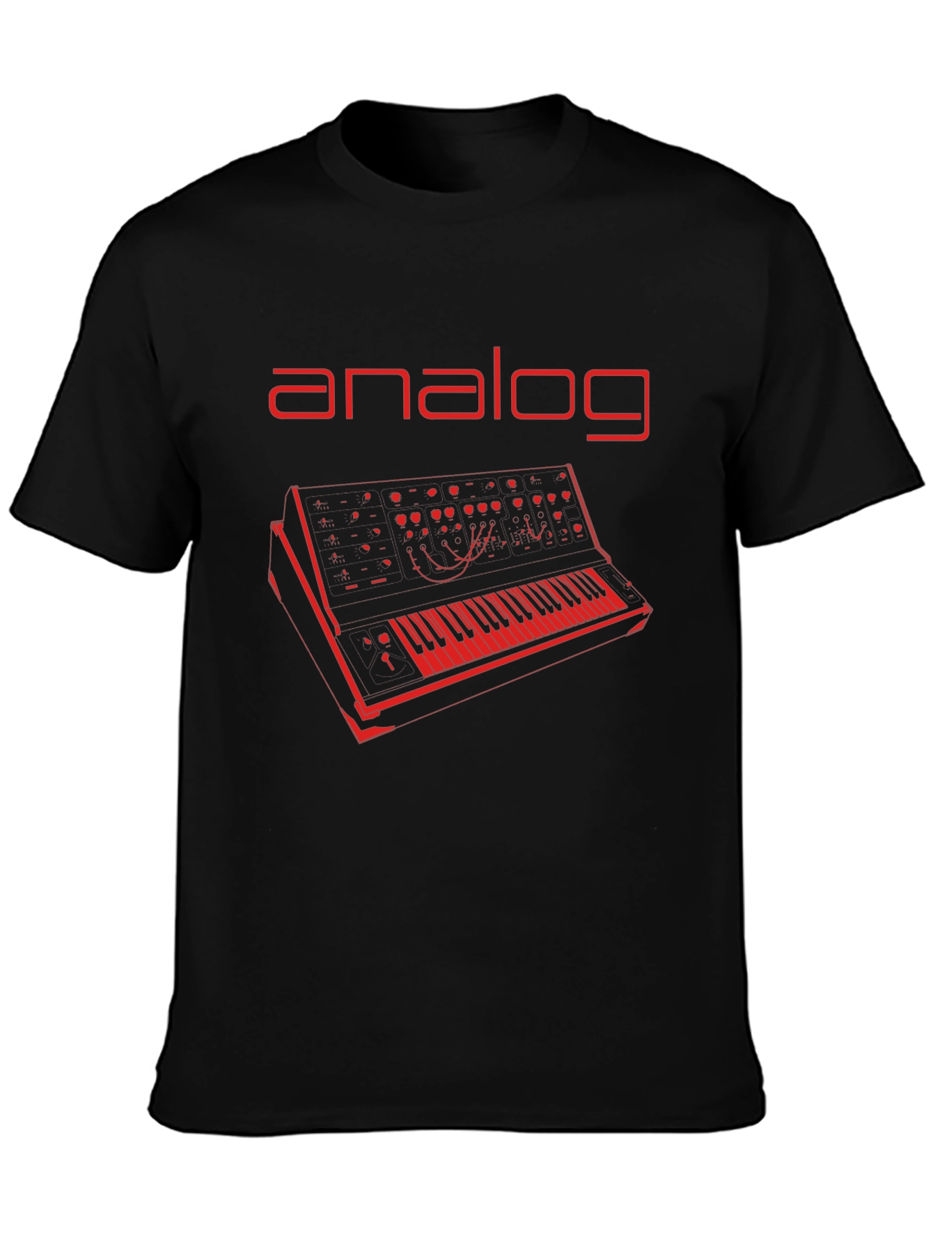 Analog Synth T-Shirt - Music Producer Tee