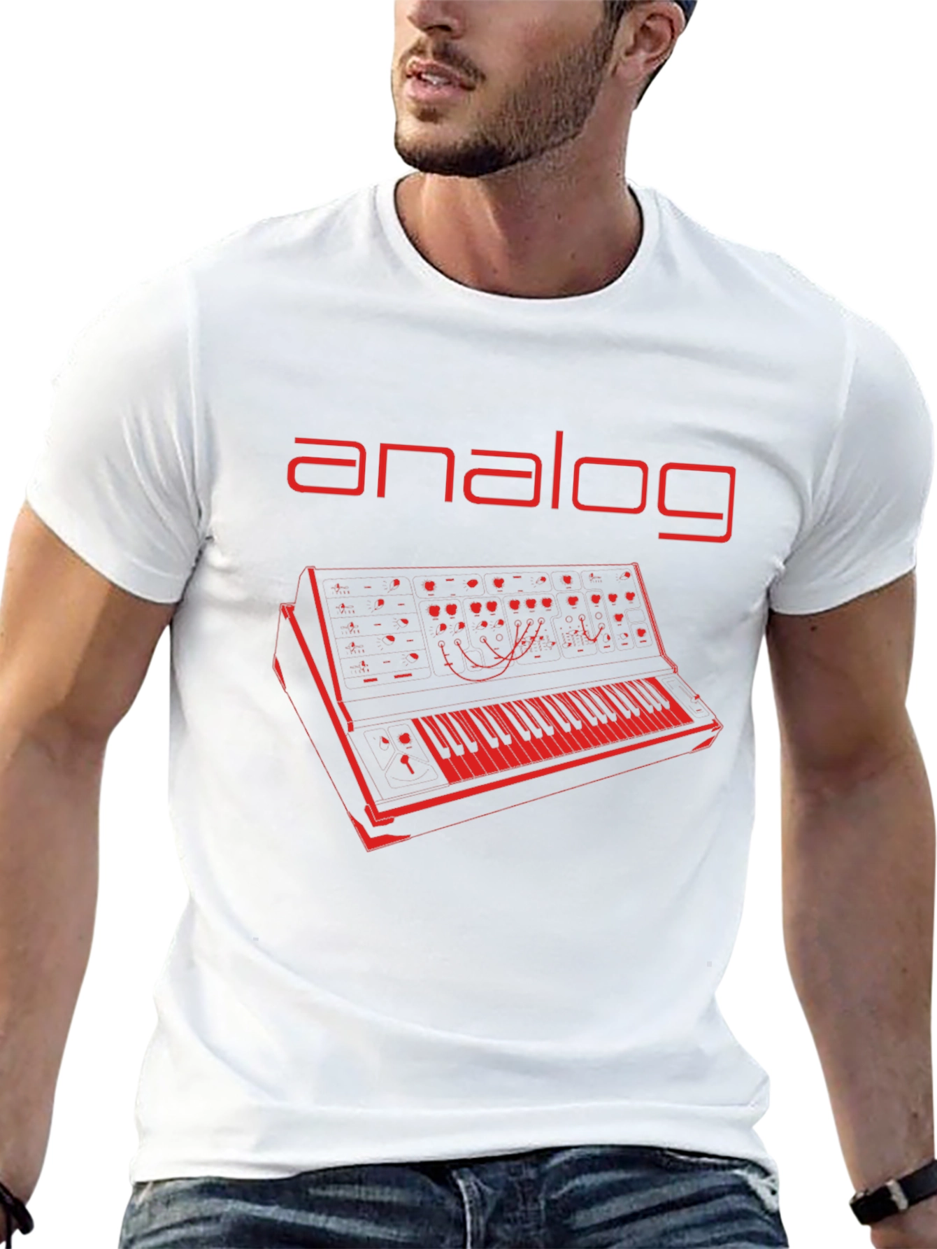 Analog Synth T-Shirt - Music Producer Tee