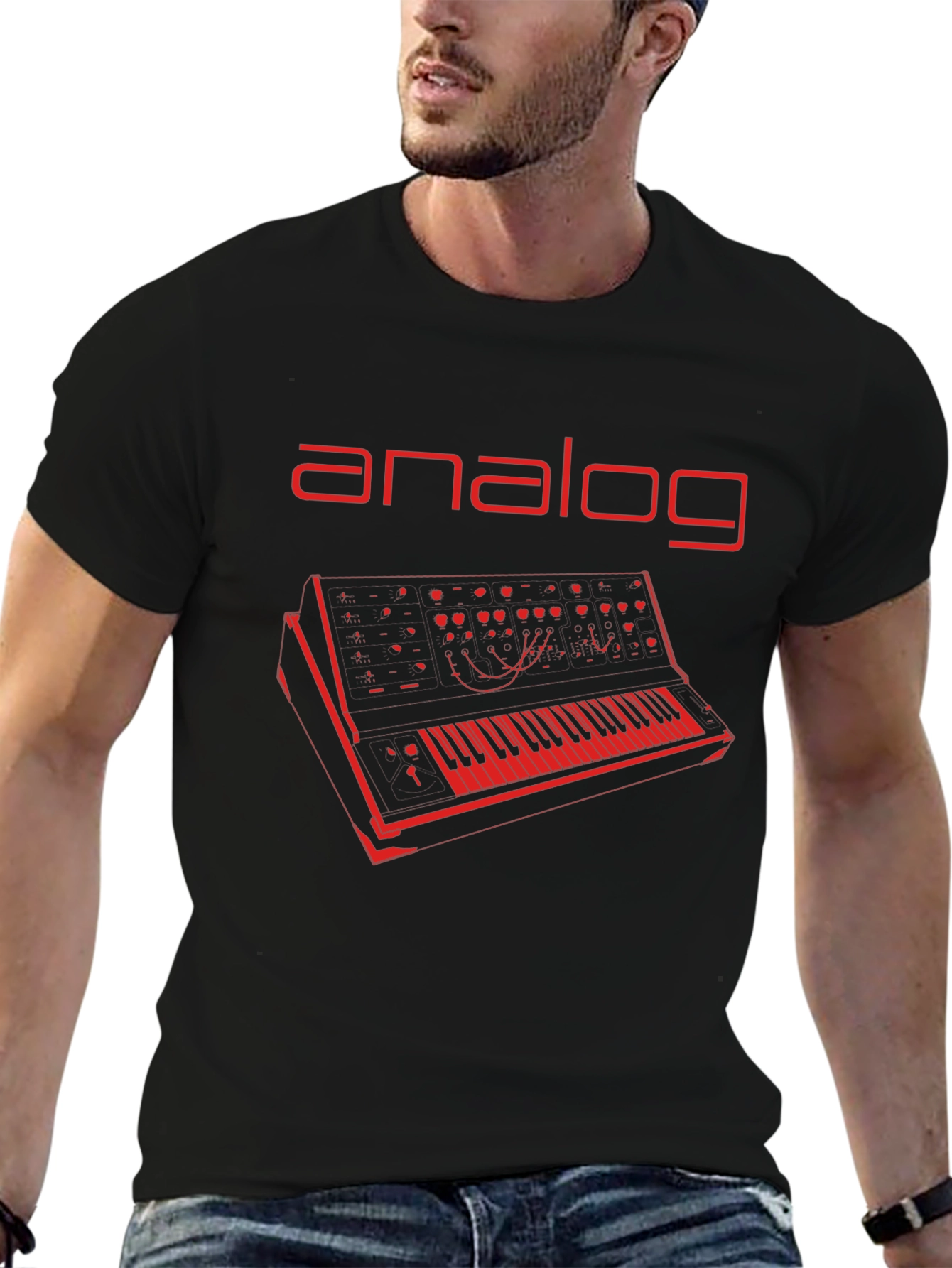 Analog Synth T-Shirt - Music Producer Tee