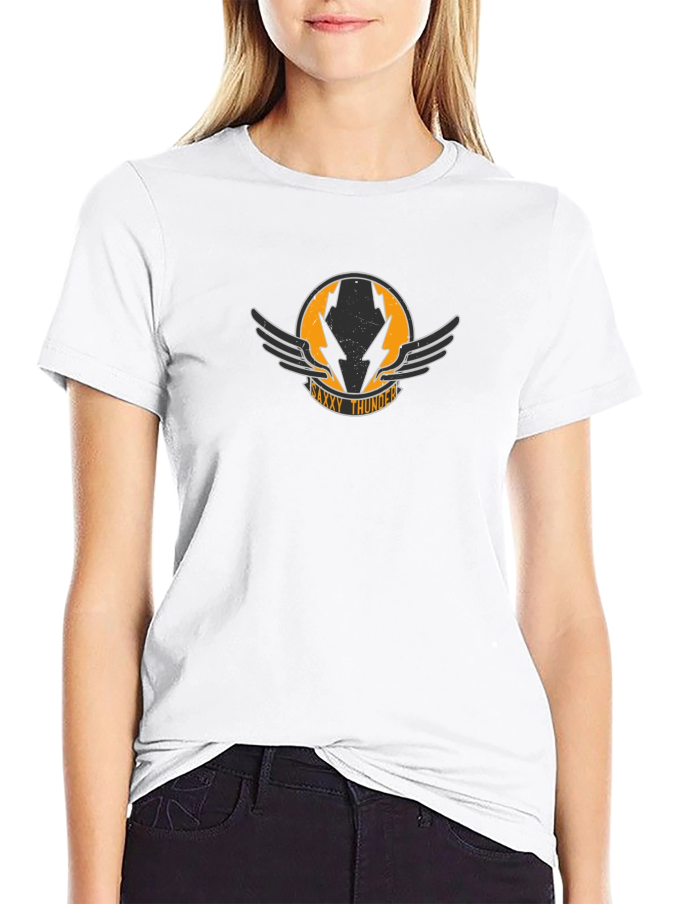 Galaxy Thunder Graphic T-Shirt - Bold Design