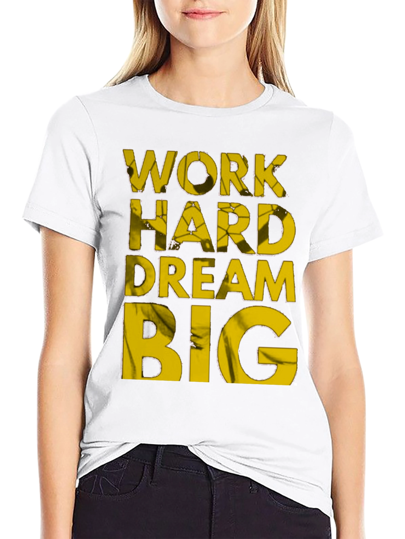 Motivational Work Hard Dream Big T-Shirt