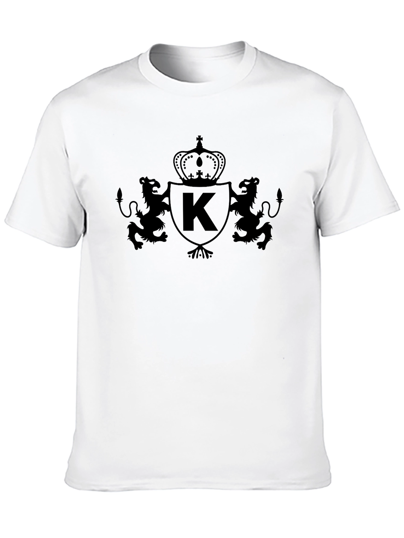 Black K Crest T-Shirt