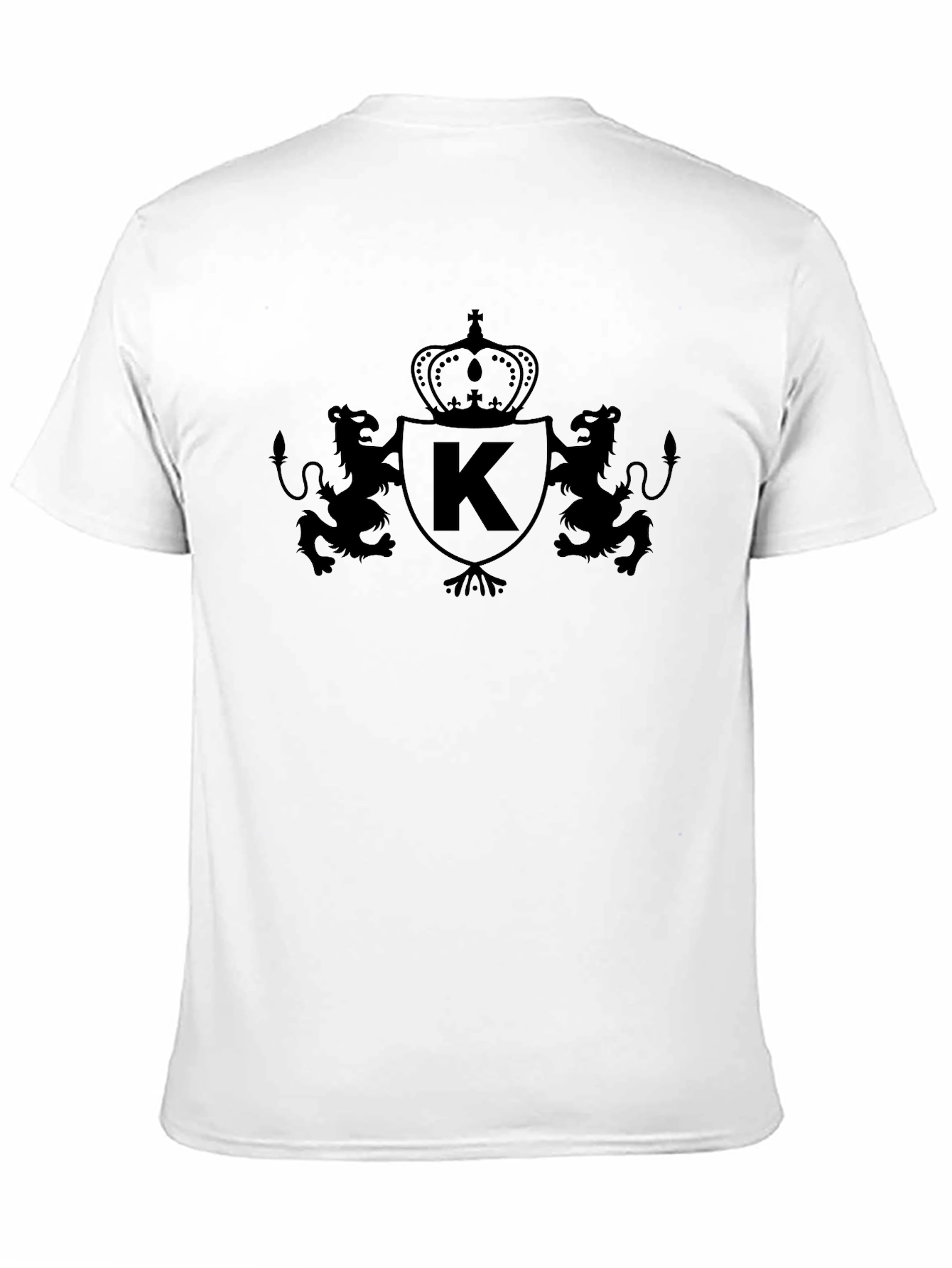 Black K Crest T-Shirt