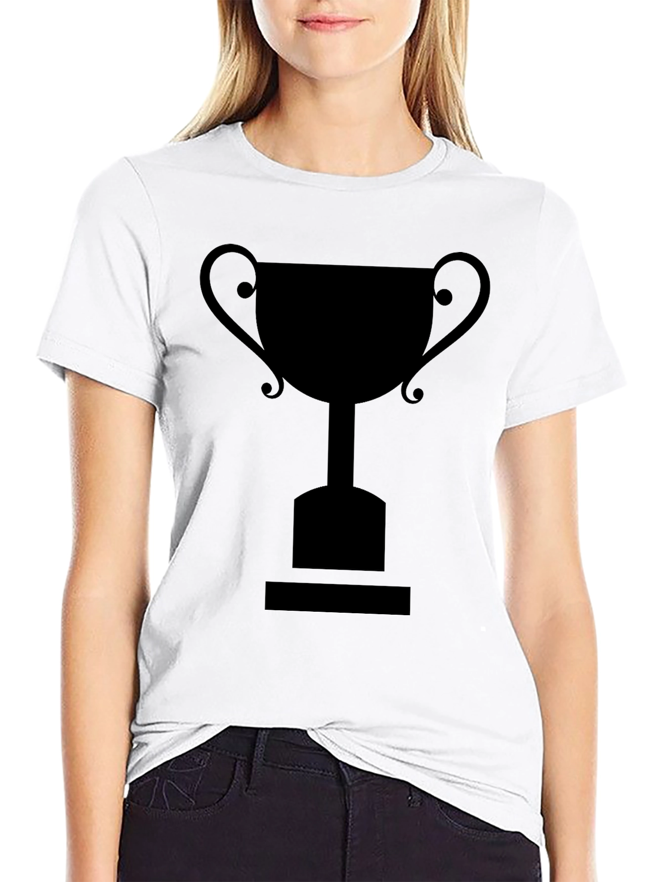 Trophy Graphic Tee - Mens Black T-Shirt