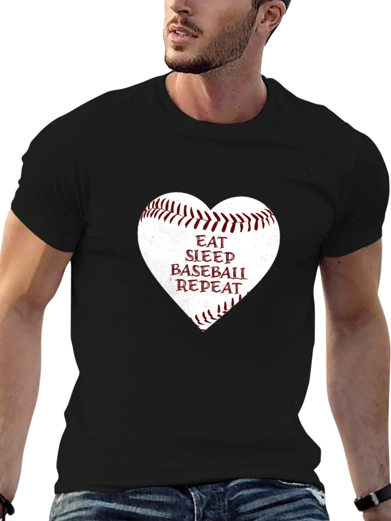 Eat Sleep Baseball Repeat T-Shirt