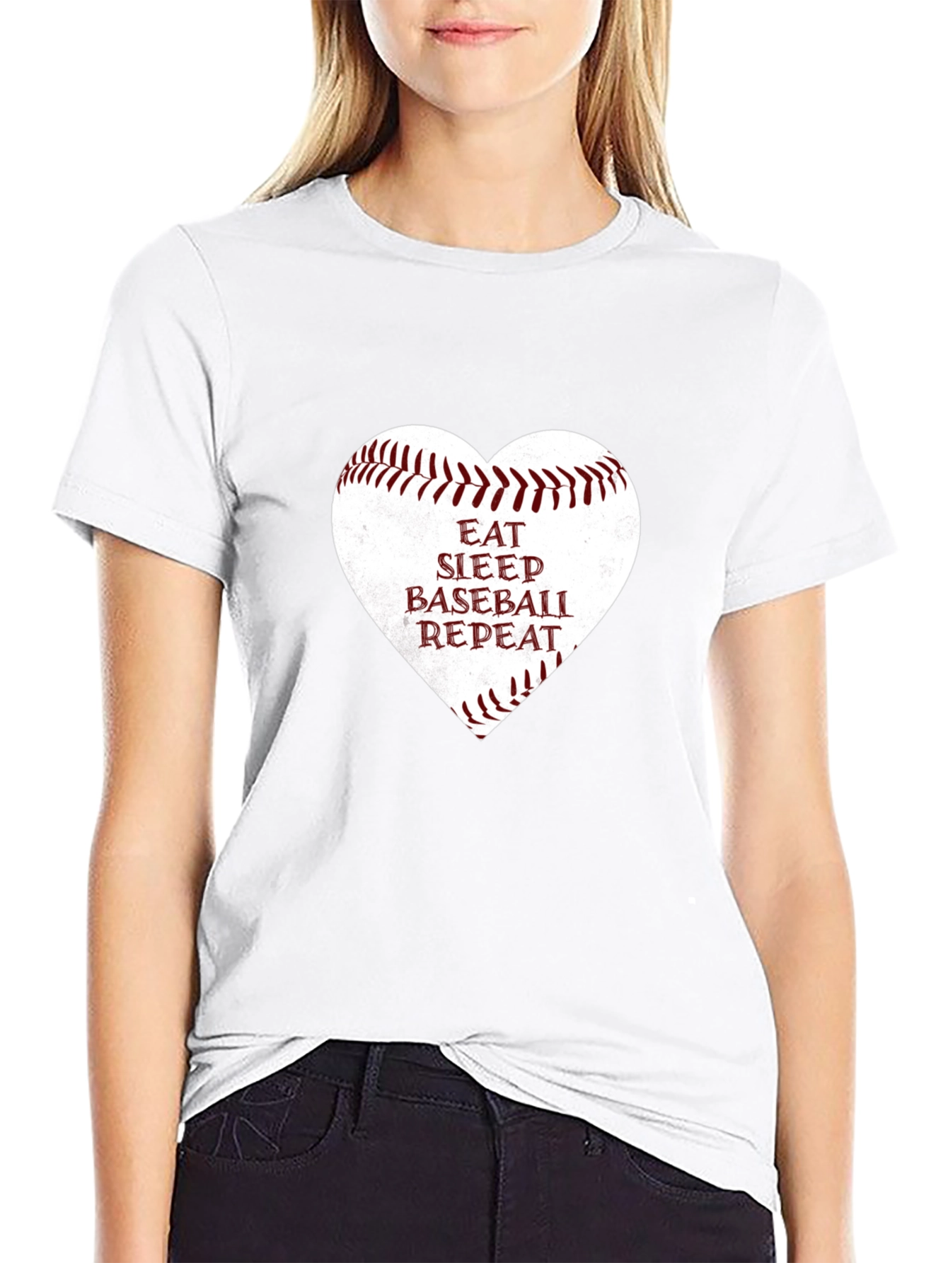 Eat Sleep Baseball Repeat T-Shirt