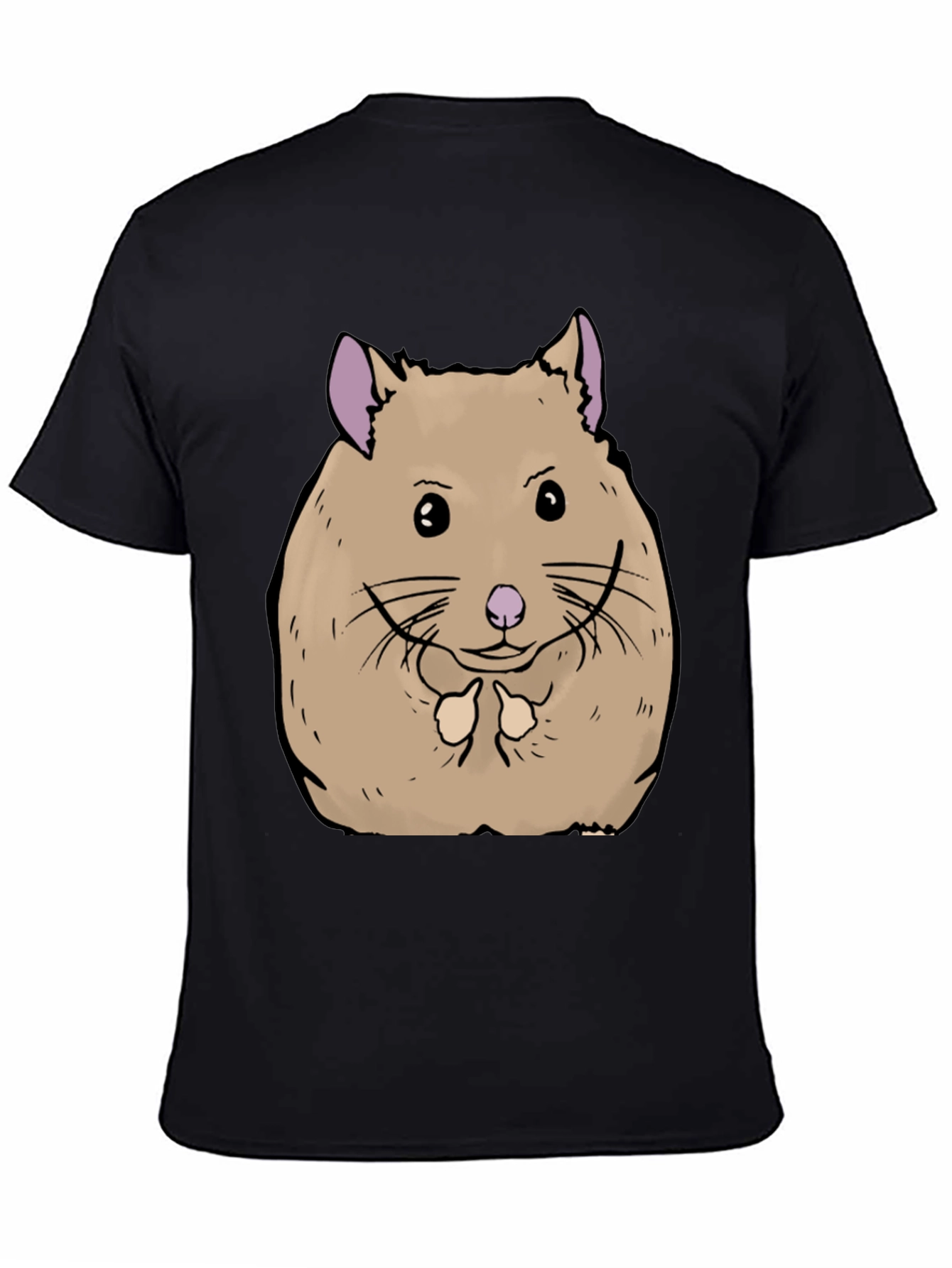 Hamster Graphic Tee - Soft Cotton Comfort