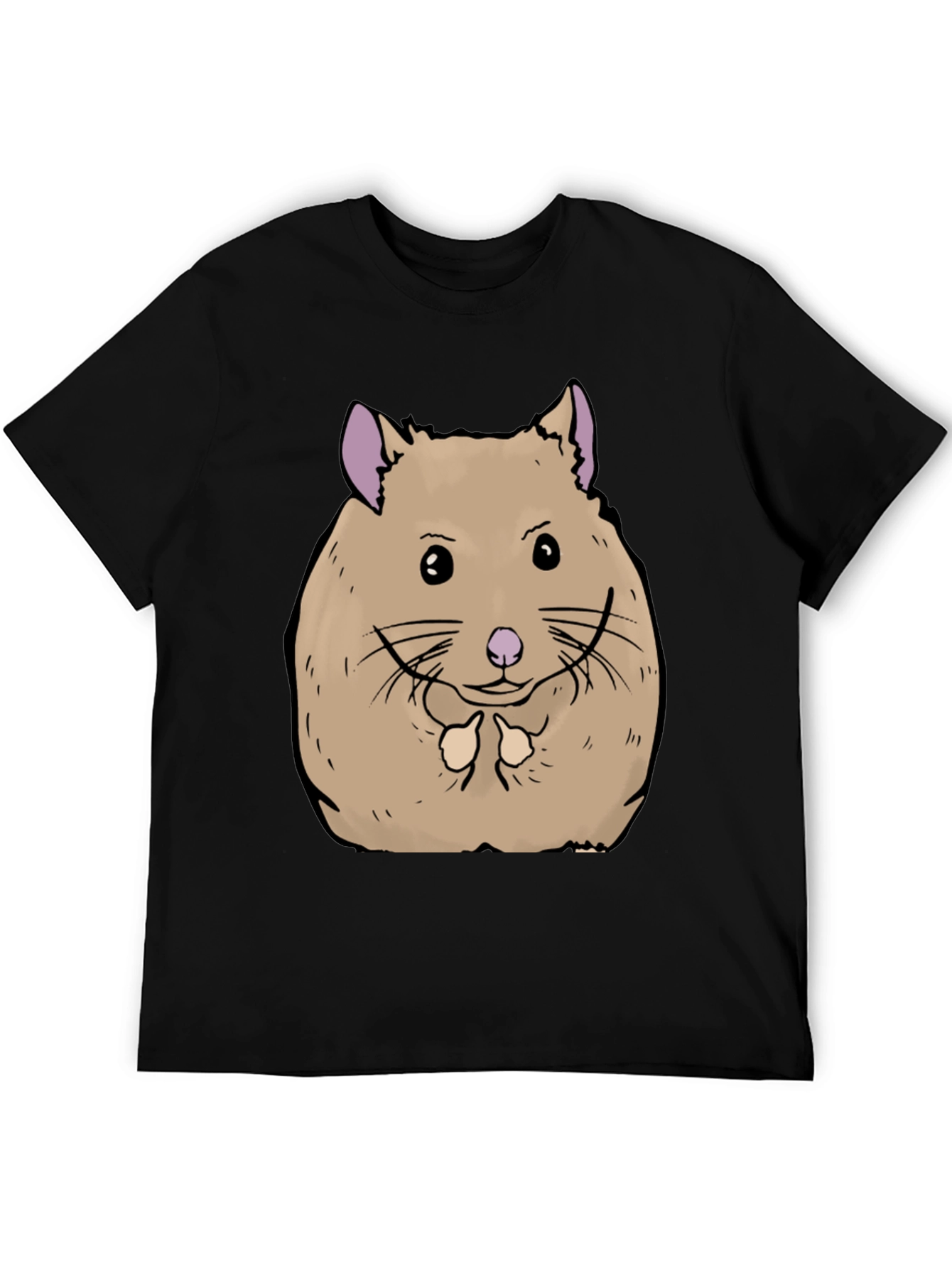 Hamster Graphic Tee - Soft Cotton Comfort