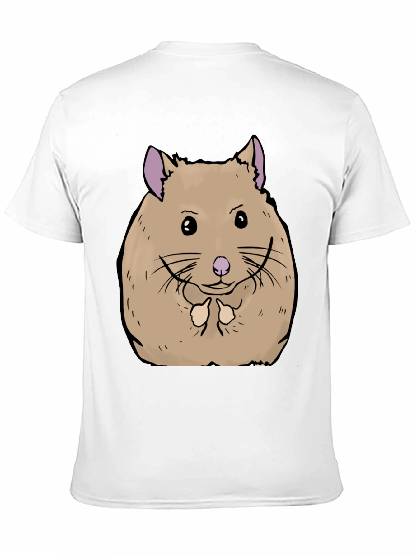 Hamster Graphic Tee - Soft Cotton Comfort