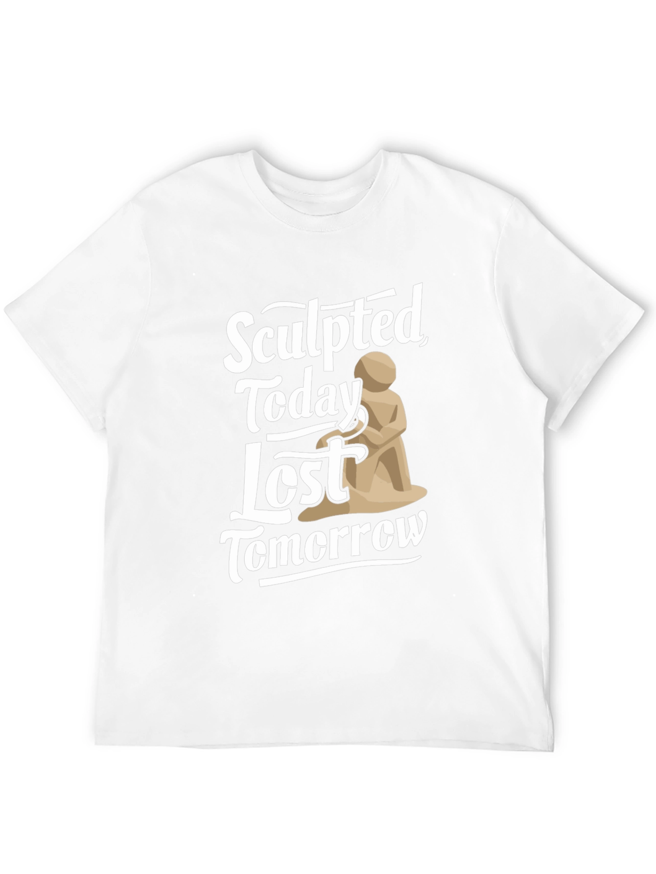 Sculpted Today Lost Tomorrow Black T-Shirt