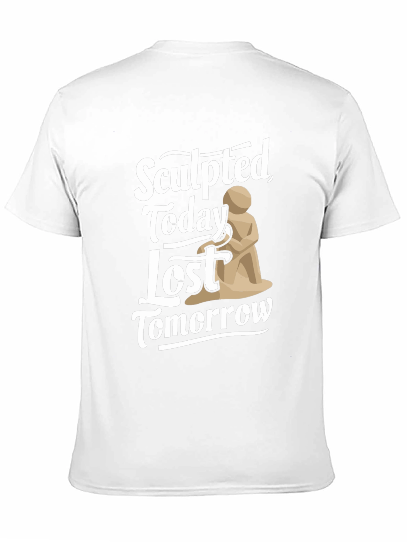 Sculpted Today Lost Tomorrow Black T-Shirt