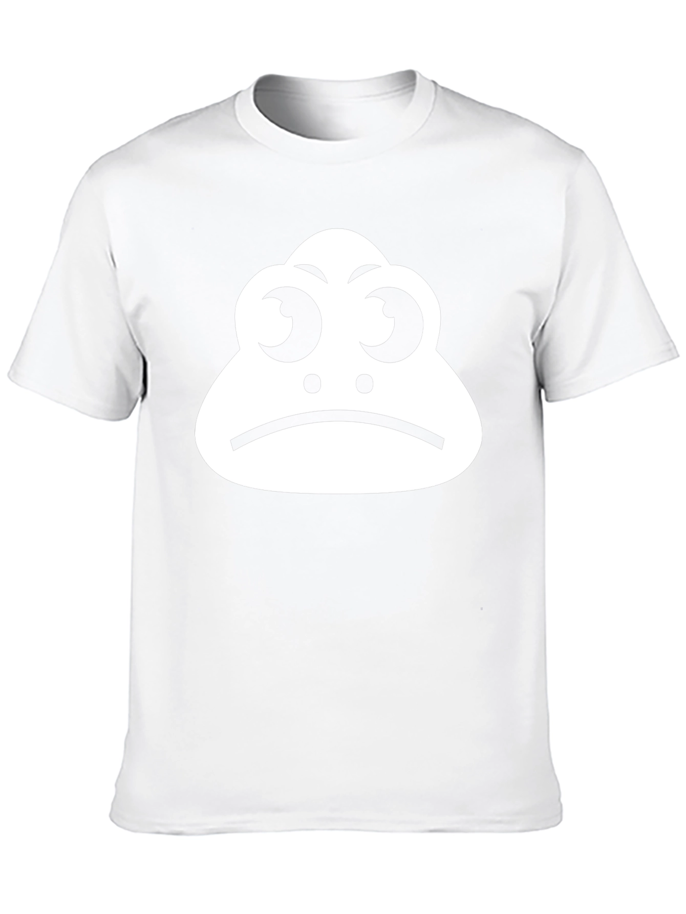Sad Frog Graphic Tee - Trendy Black T-Shirt