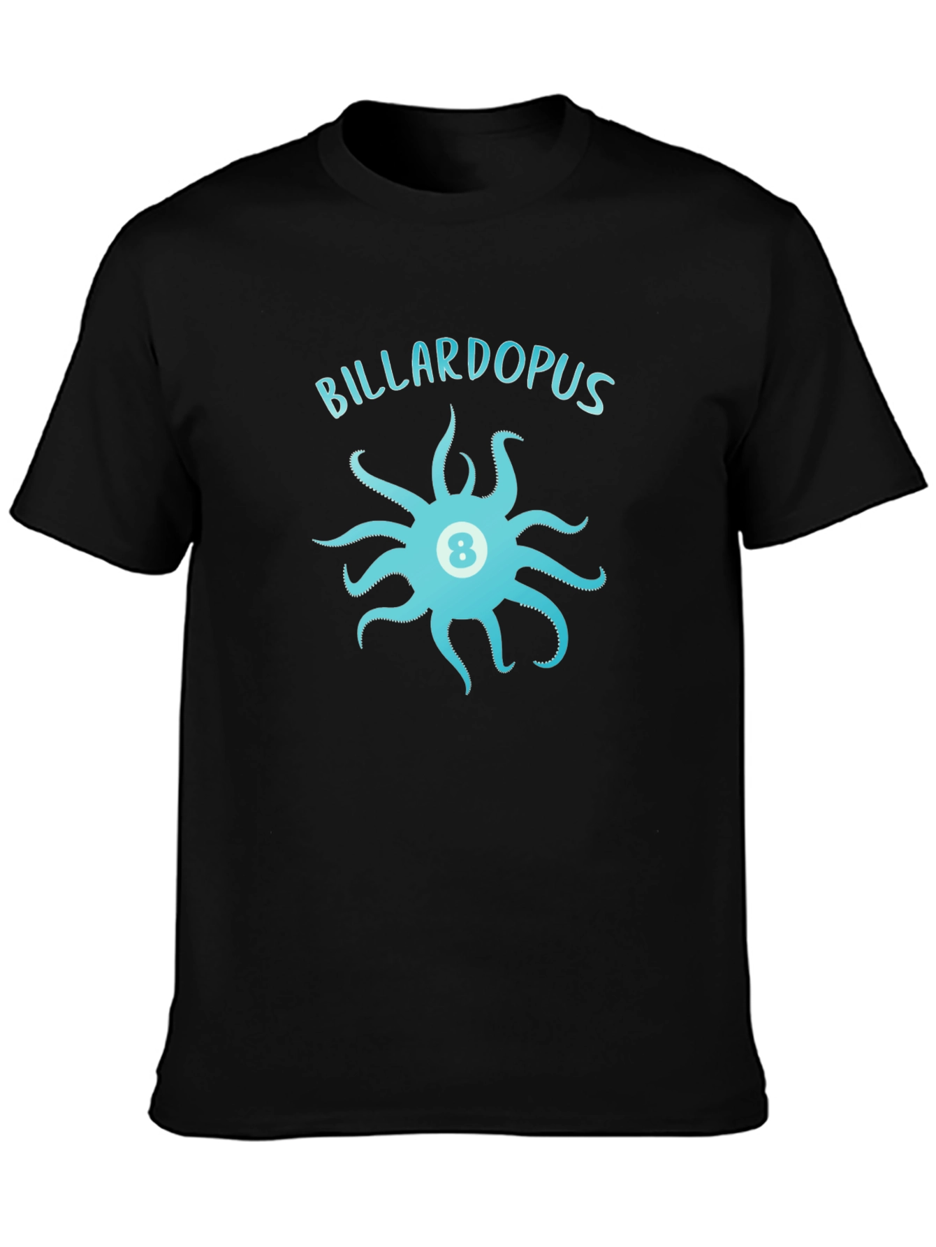 Billardopus T-Shirt - Octopus Billiard Ball Design