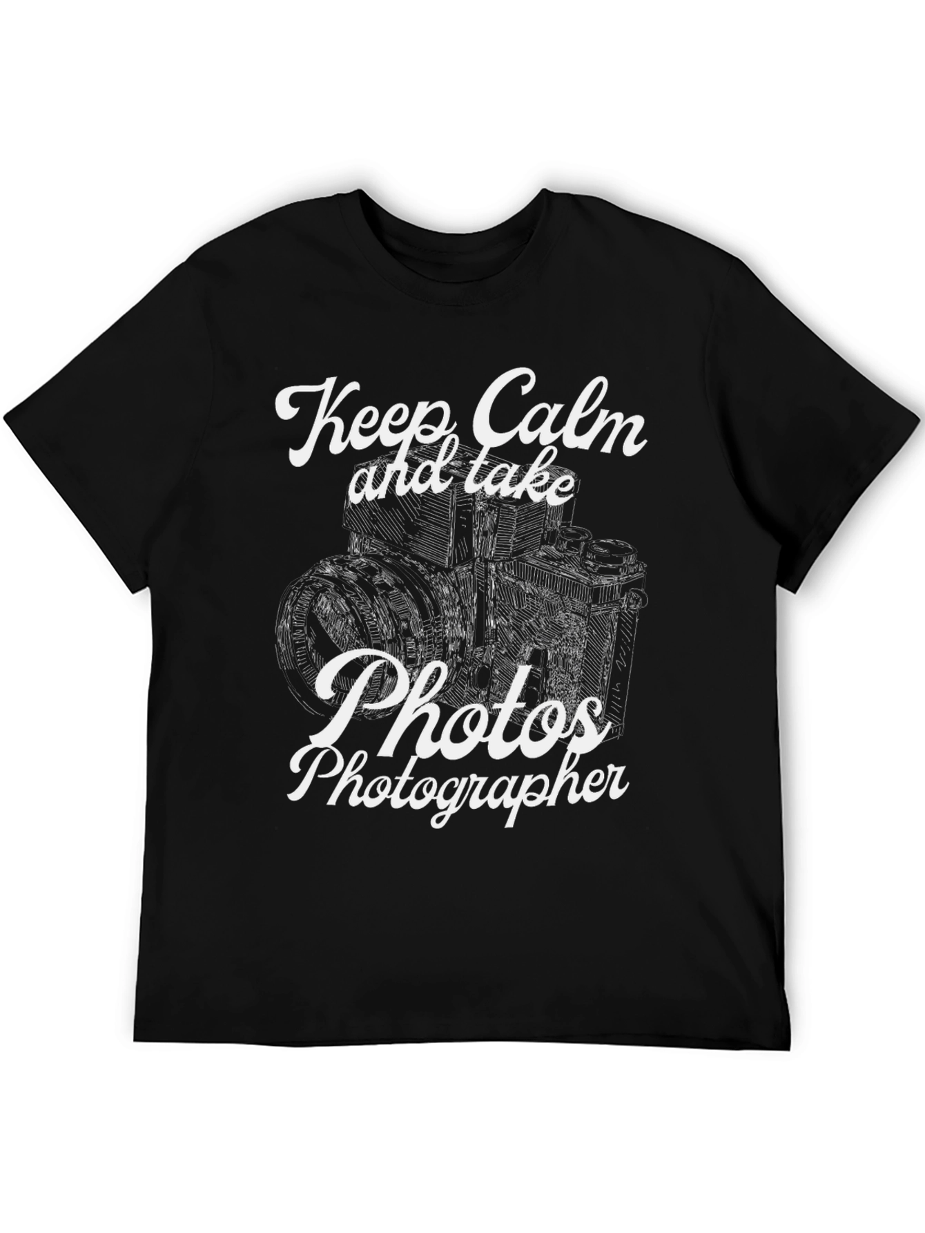 Keep Calm & Take Photos - Photographer Graphic Tee