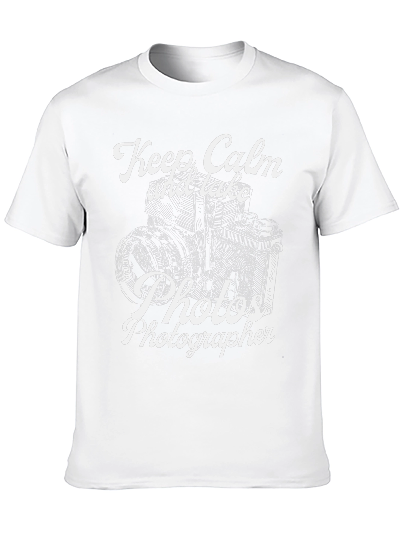 Keep Calm & Take Photos - Photographer Graphic Tee