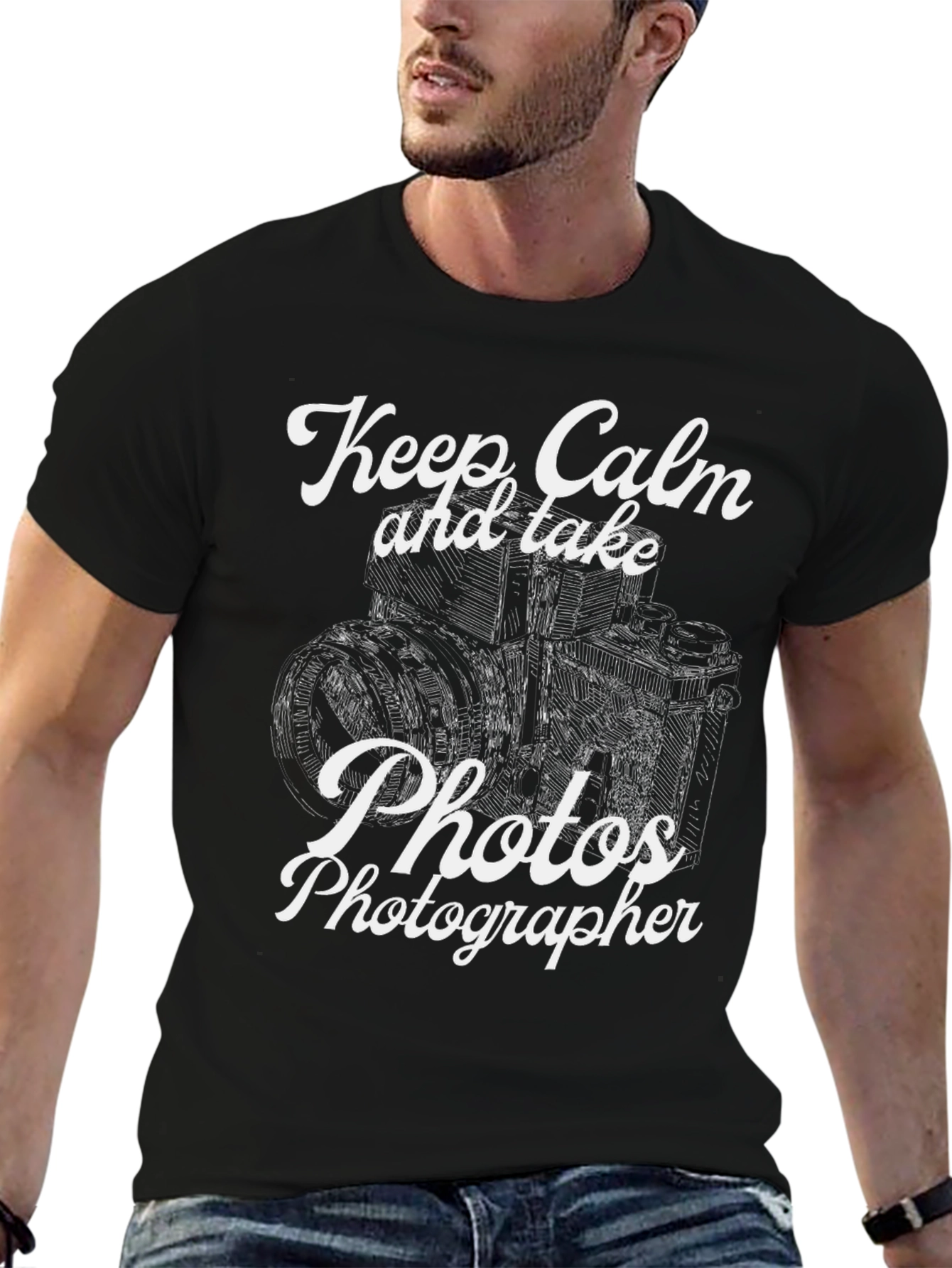 Keep Calm & Take Photos - Photographer Graphic Tee
