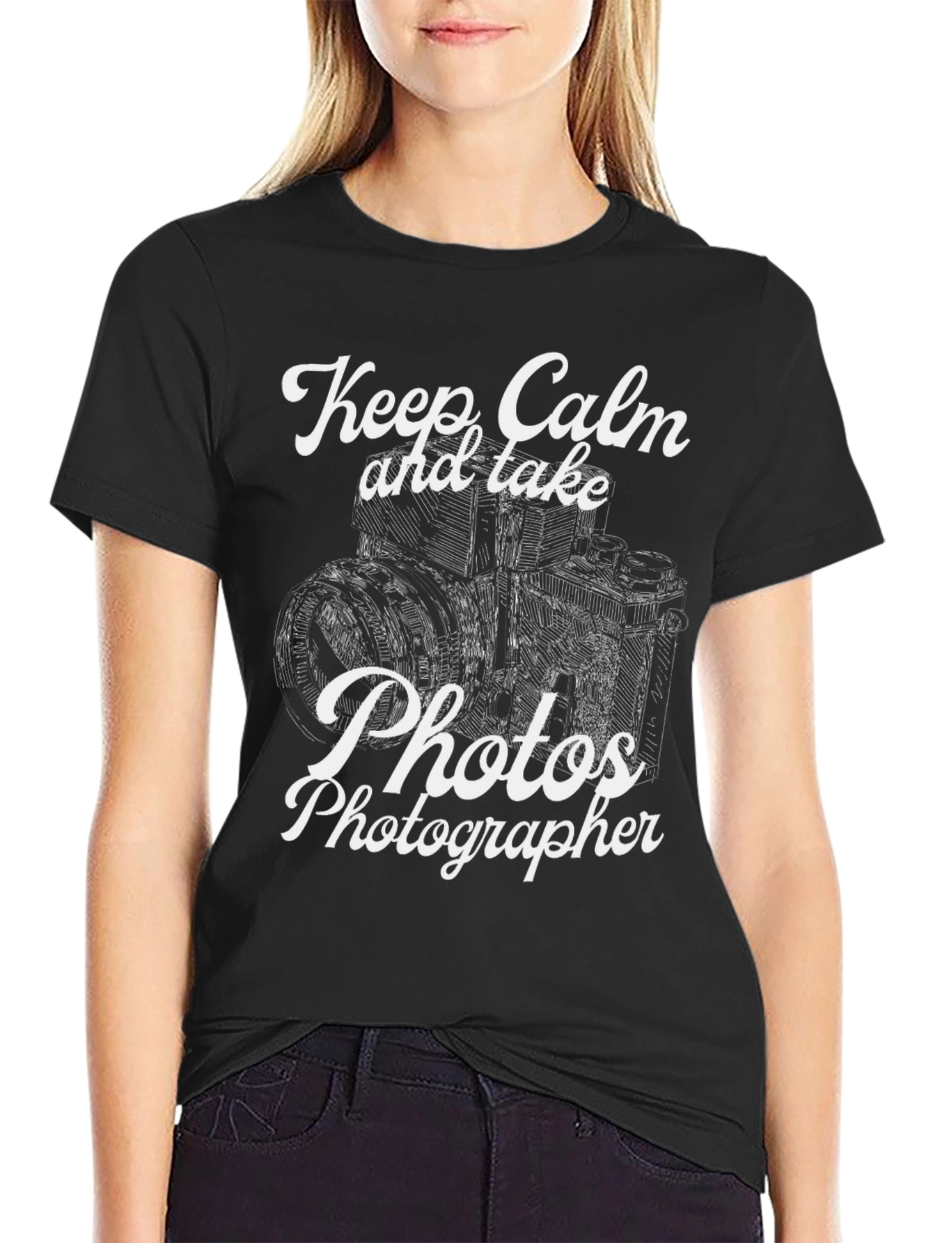 Keep Calm & Take Photos - Photographer Graphic Tee