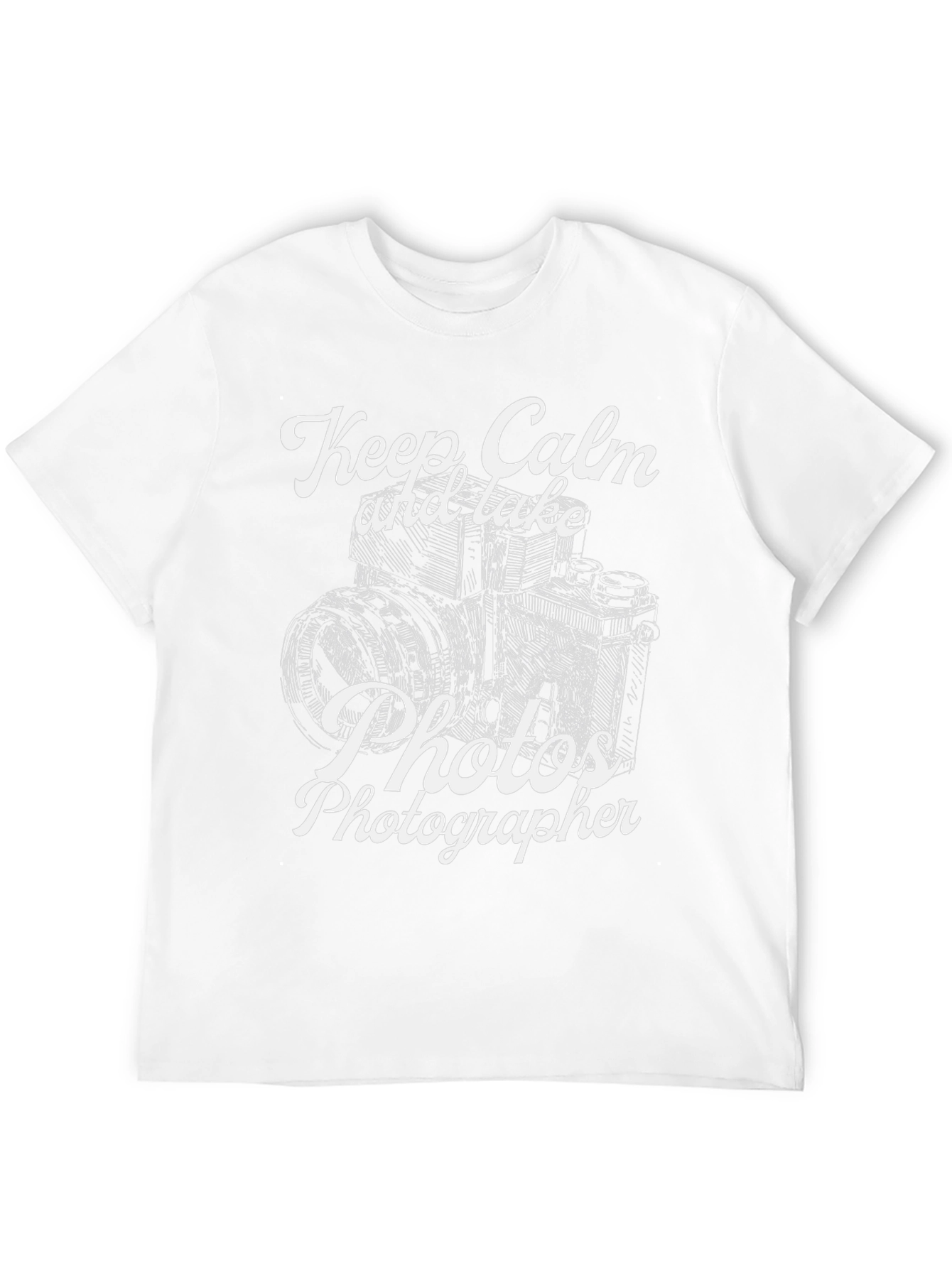 Keep Calm & Take Photos - Photographer Graphic Tee