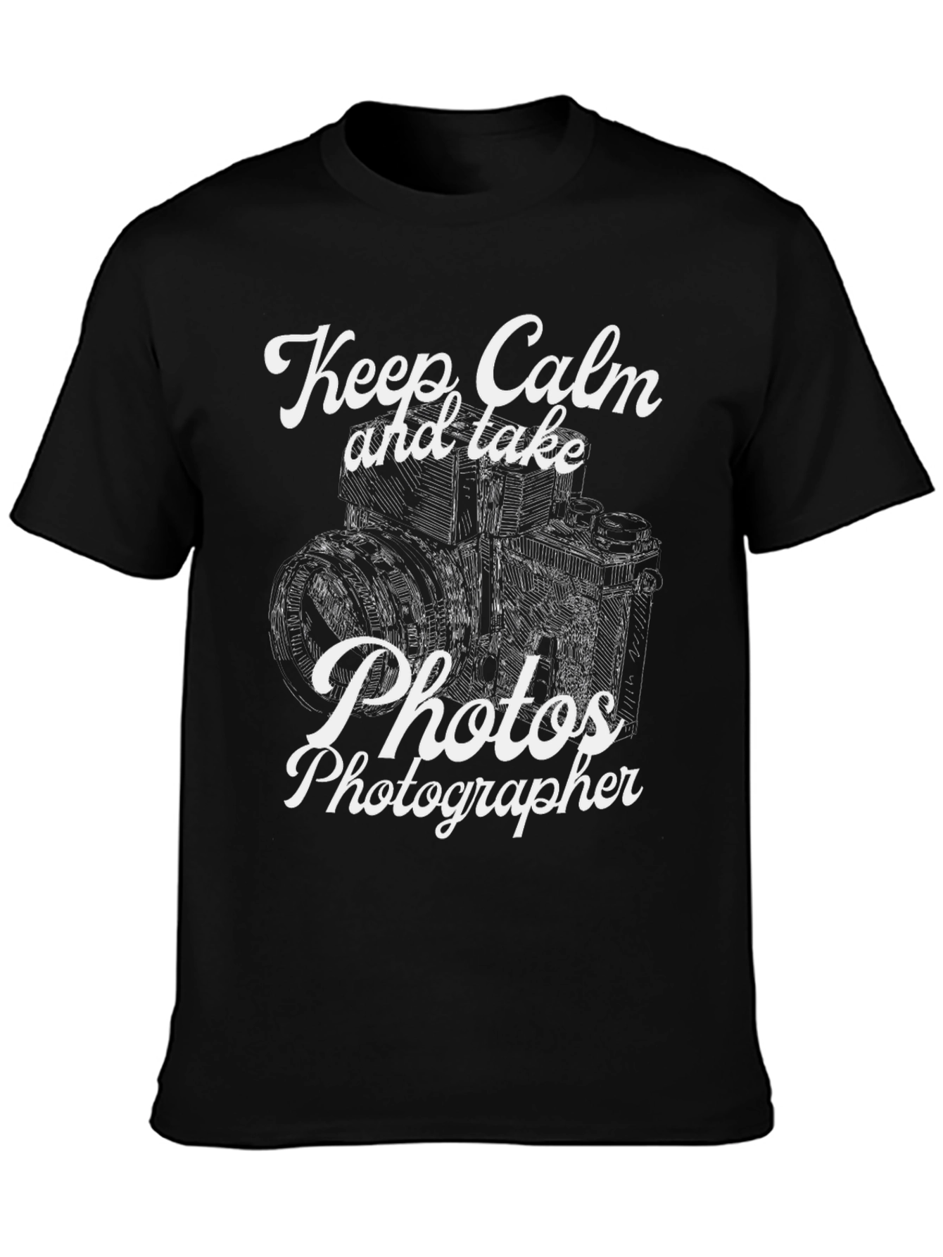 Keep Calm & Take Photos - Photographer Graphic Tee