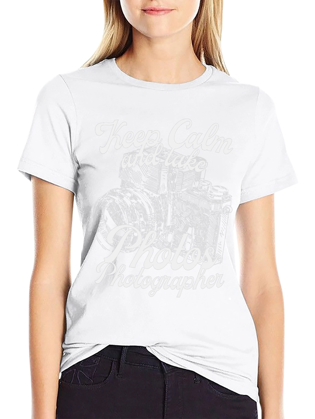 Keep Calm & Take Photos - Photographer Graphic Tee