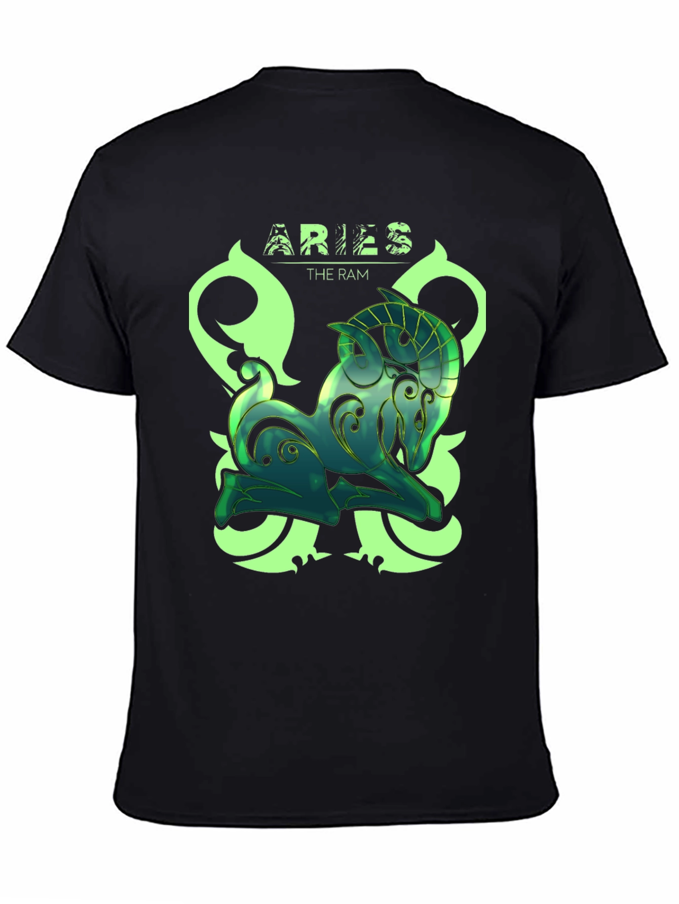 Aries The Ram Zodiac Graphic T-Shirt