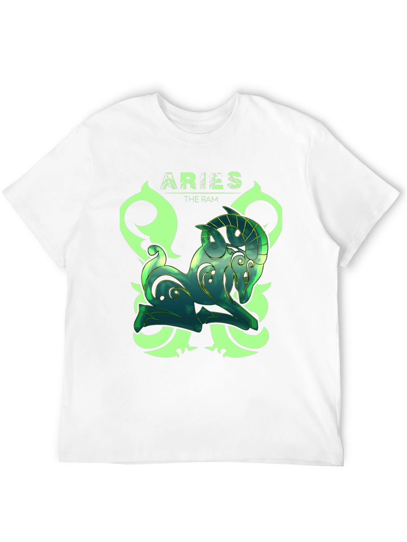 Aries The Ram Zodiac Graphic T-Shirt