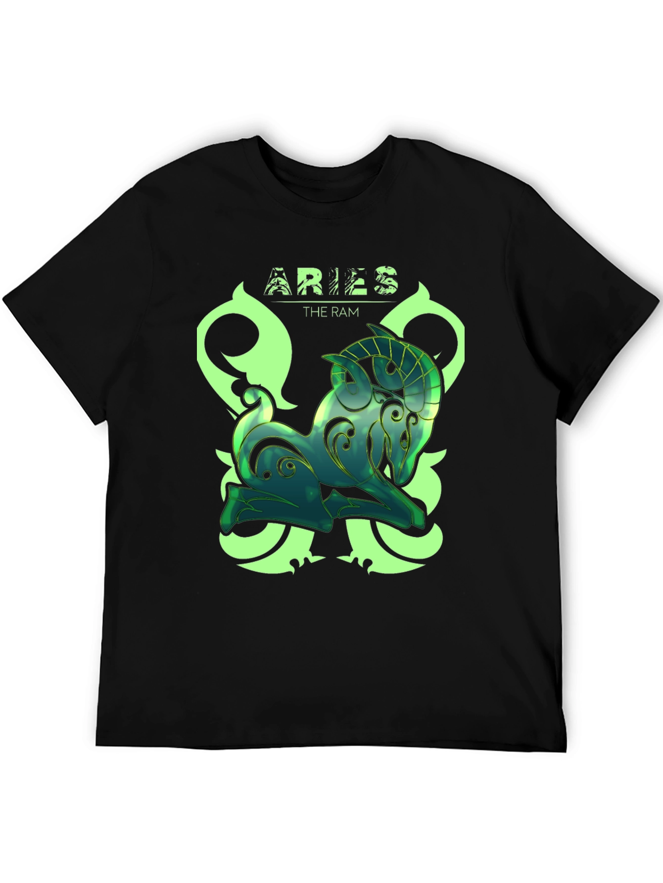 Aries The Ram Zodiac Graphic T-Shirt