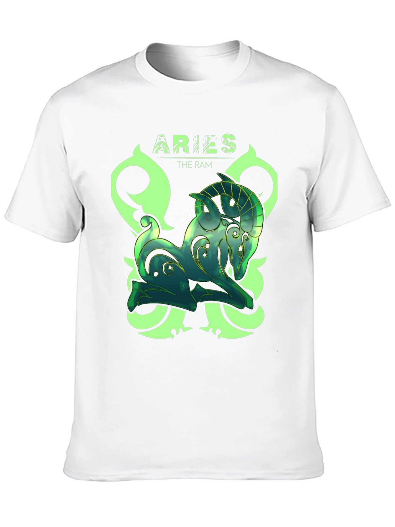 Aries The Ram Zodiac Graphic T-Shirt