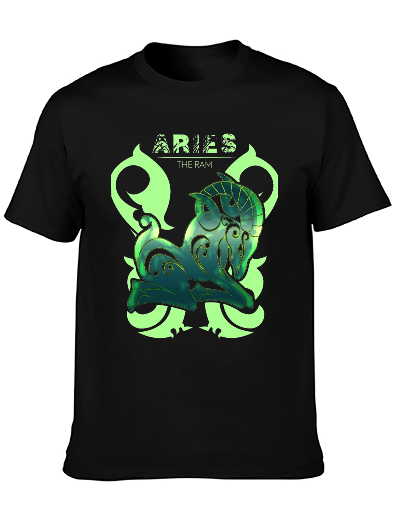 Aries The Ram Zodiac Graphic T-Shirt