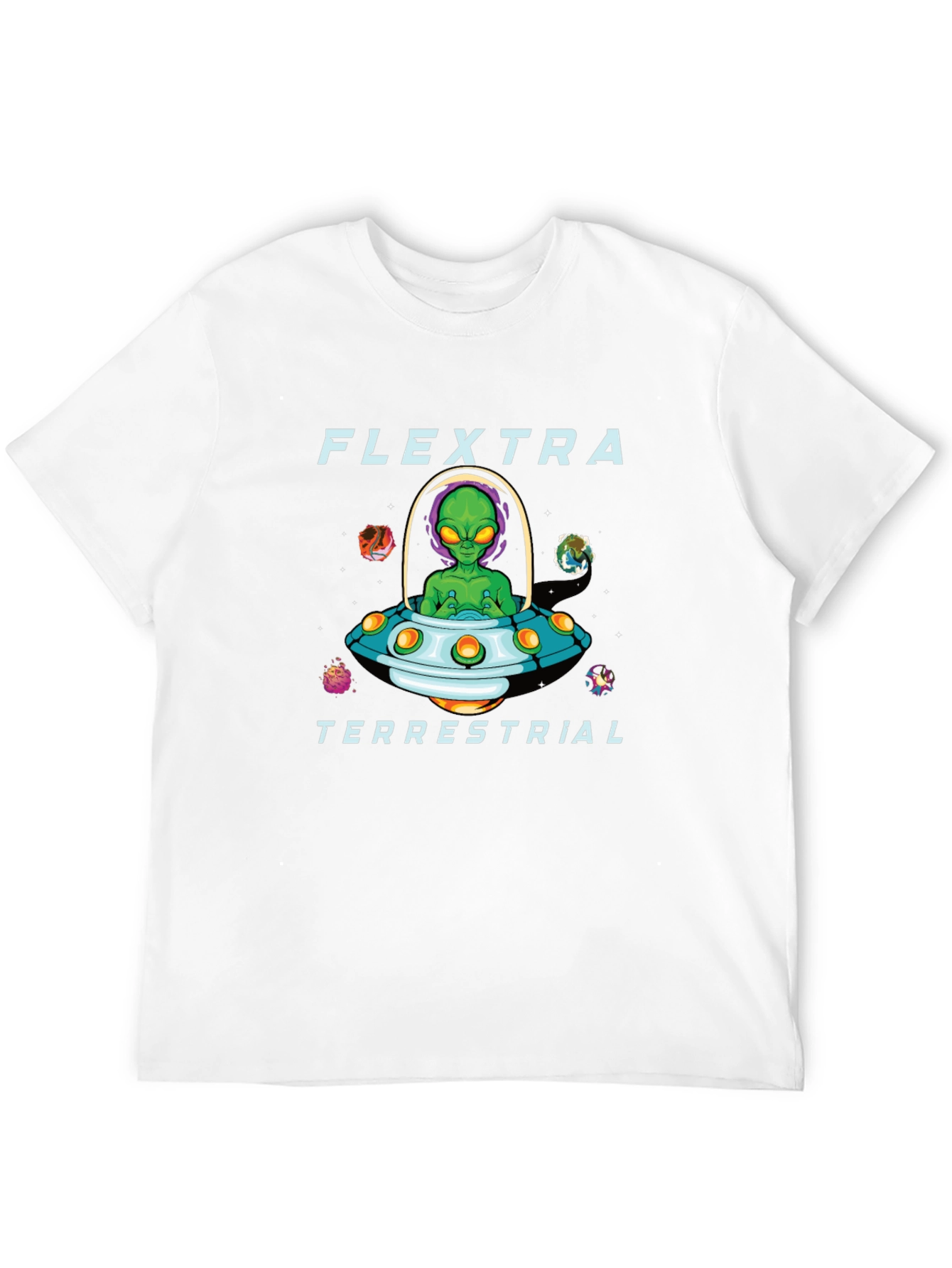 Flextra Terrestrial Alien Graphic T-Shirt