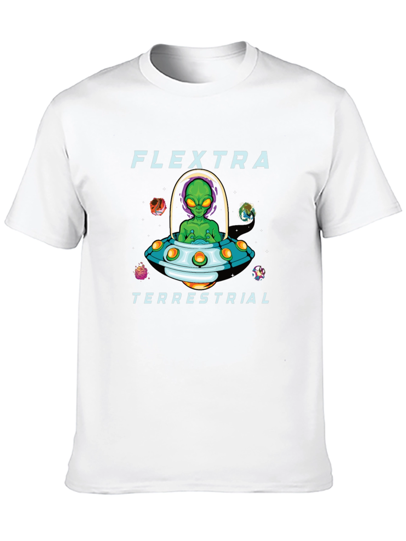 Flextra Terrestrial Alien Graphic T-Shirt