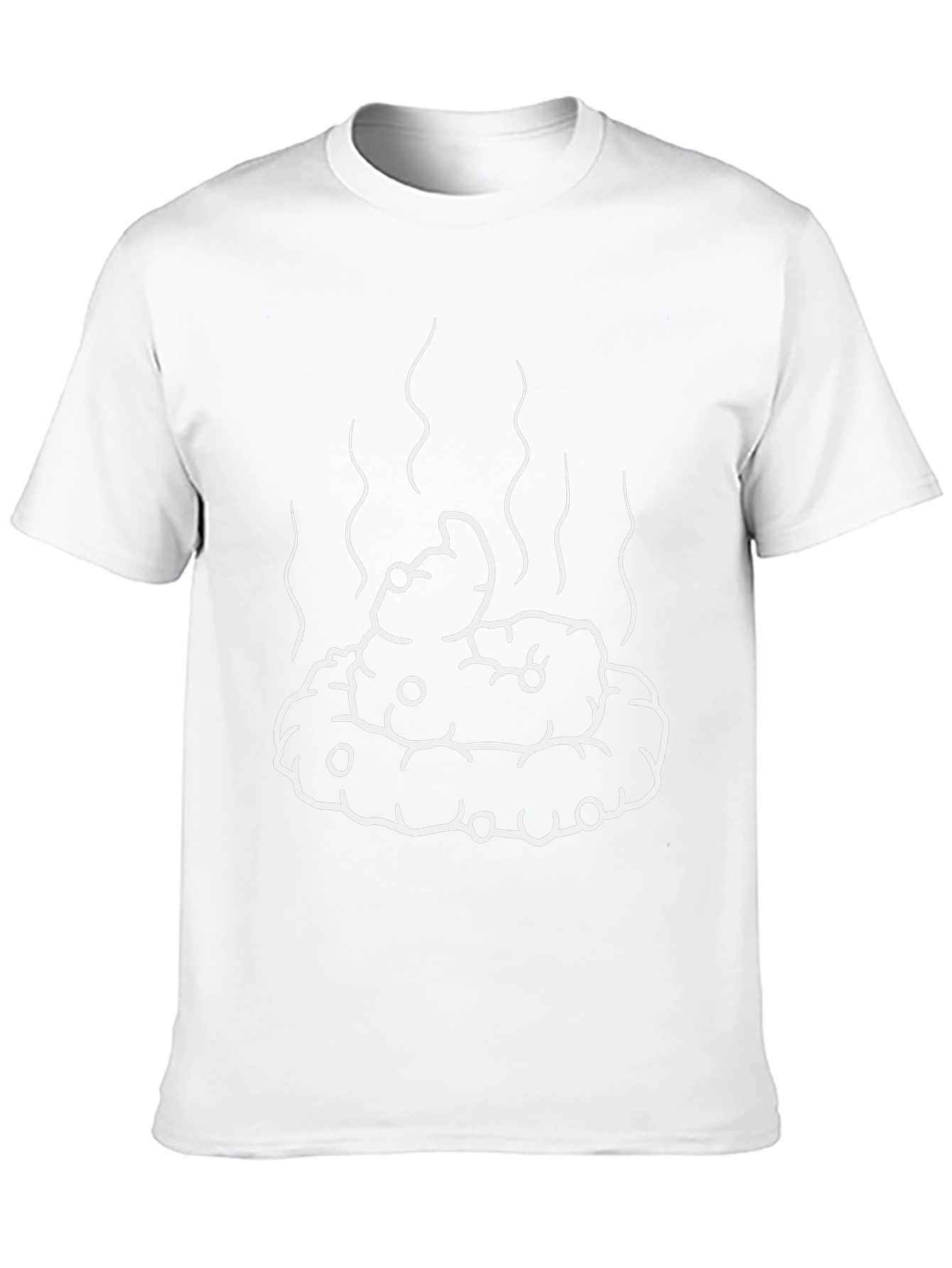 Funny Poop Emoji Graphic T-Shirt