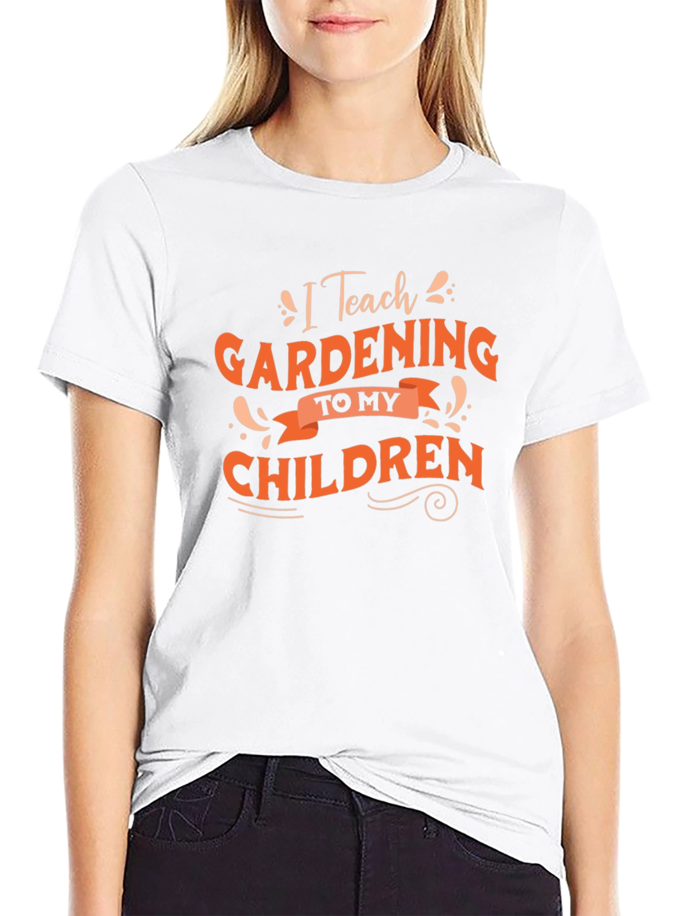 Gardening Teacher T-Shirt - I Teach Gardening
