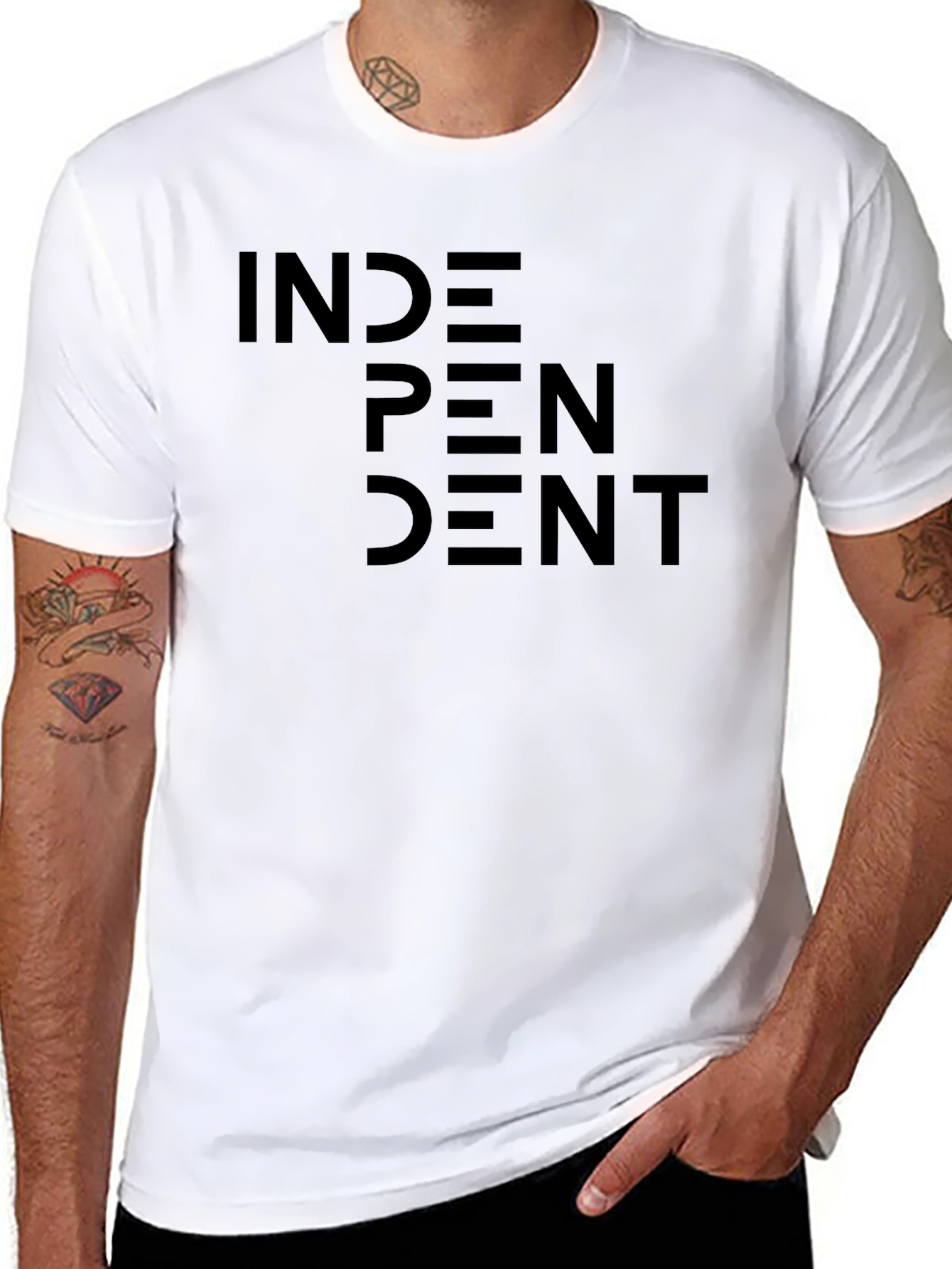 Independent Graphic Tee - Mens Black T-Shirt