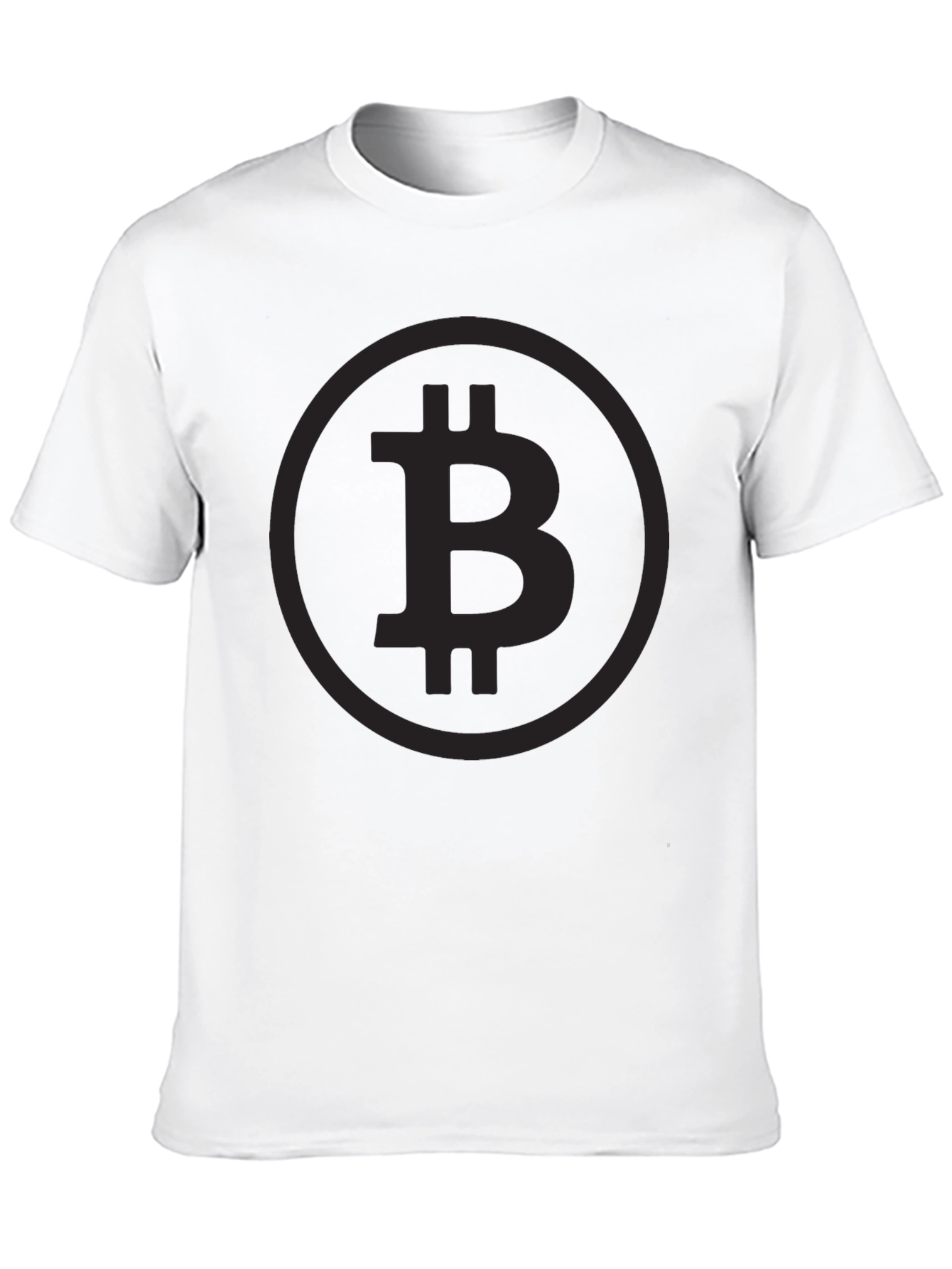 Bitcoin Black Tee - Crypto Fashion