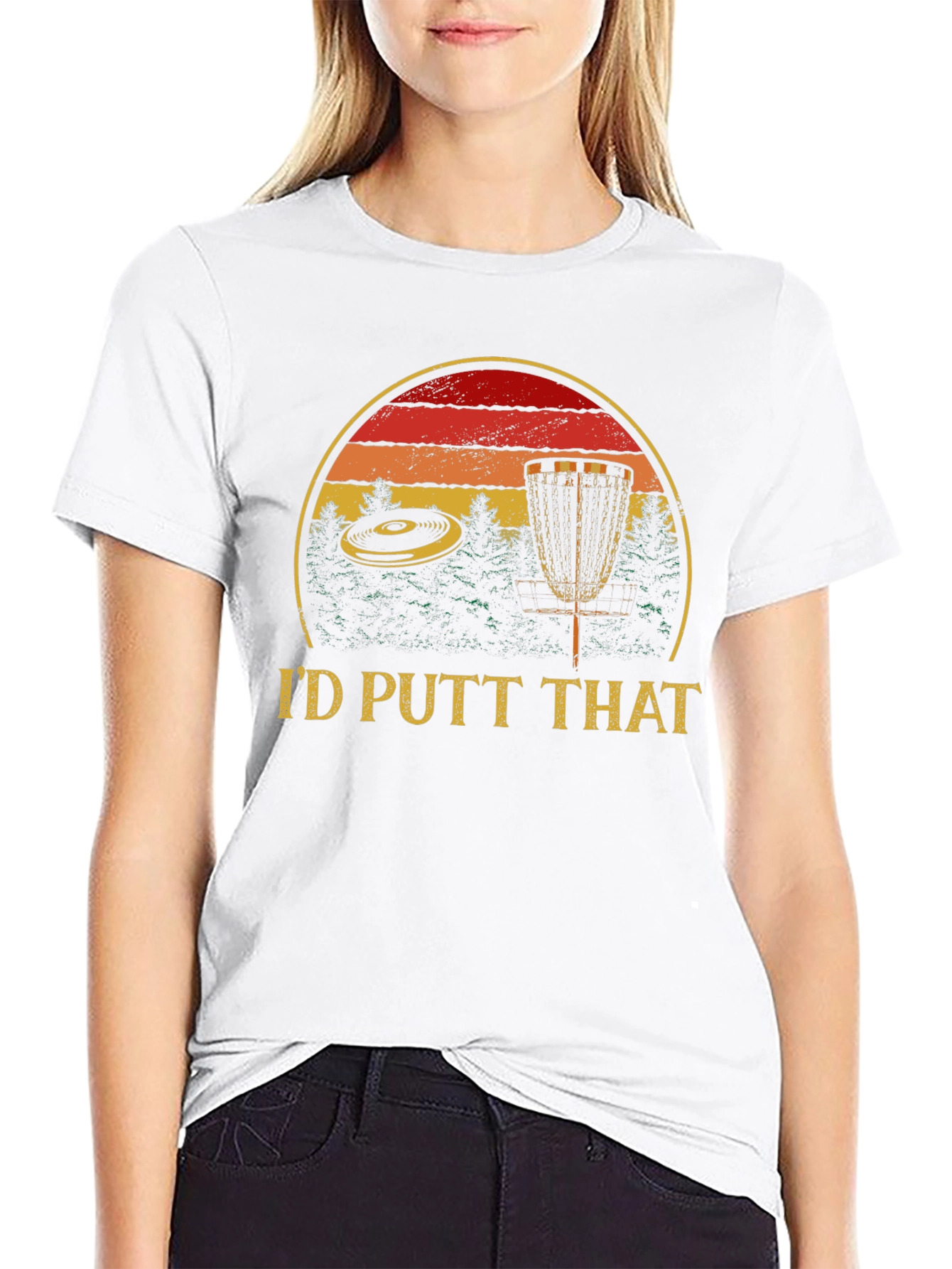 Id Putt That Graphic T-Shirt