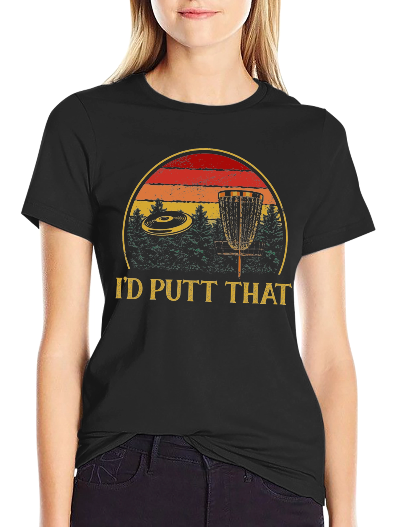 Id Putt That Graphic T-Shirt