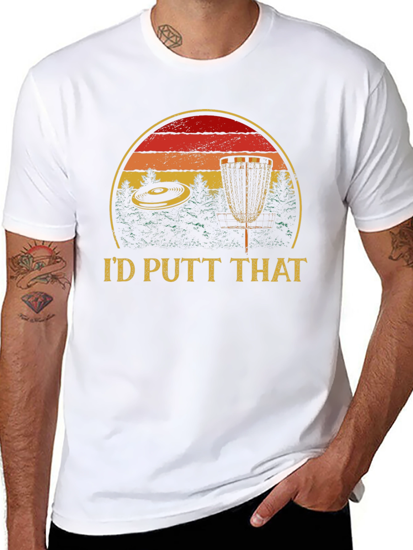 Id Putt That Graphic T-Shirt