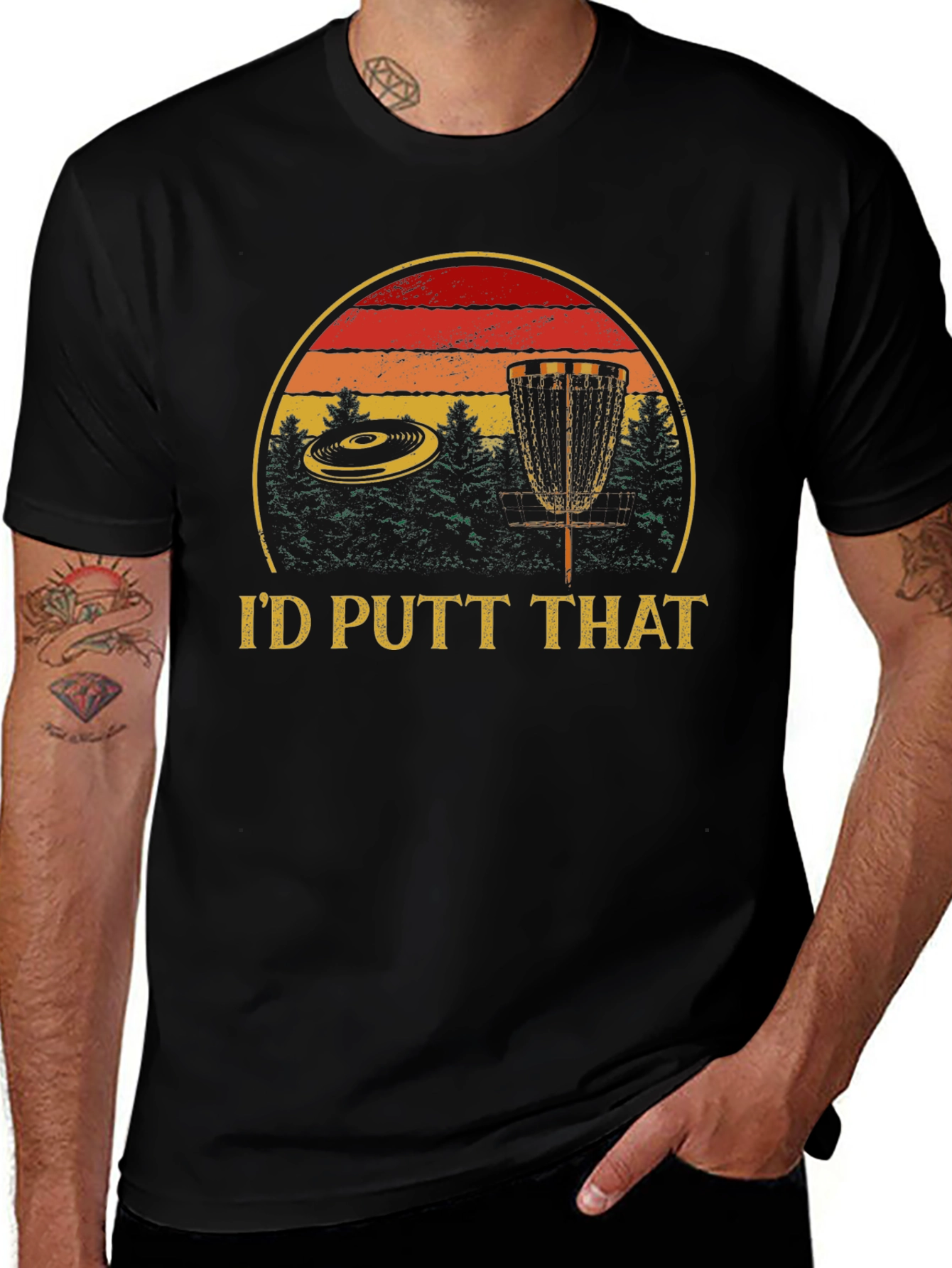 Id Putt That Graphic T-Shirt