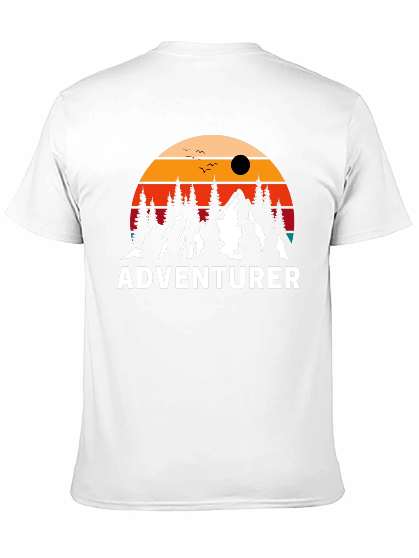 Adventurer Graphic T-Shirt - Mountain Design