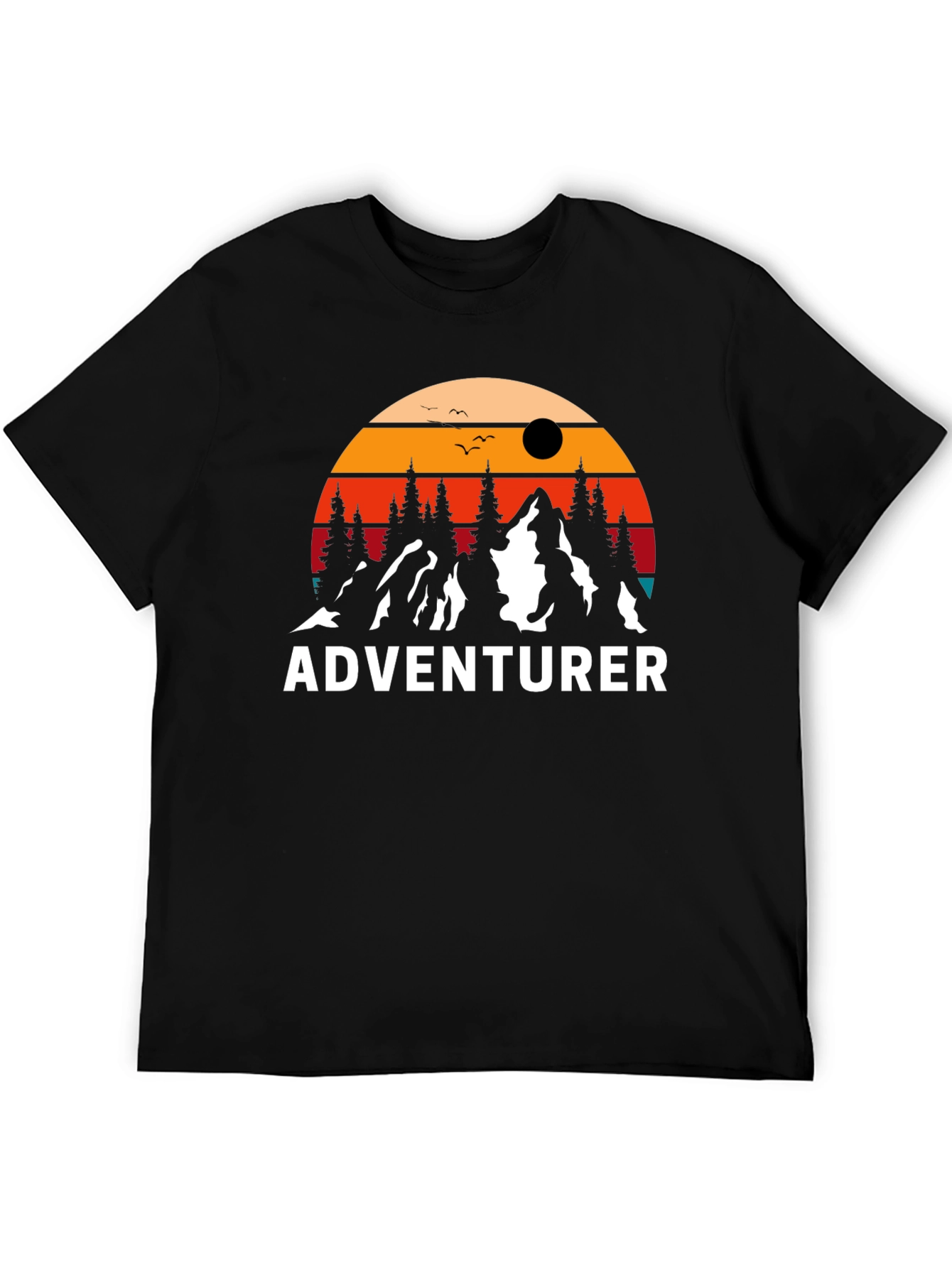 Adventurer Graphic T-Shirt - Mountain Design