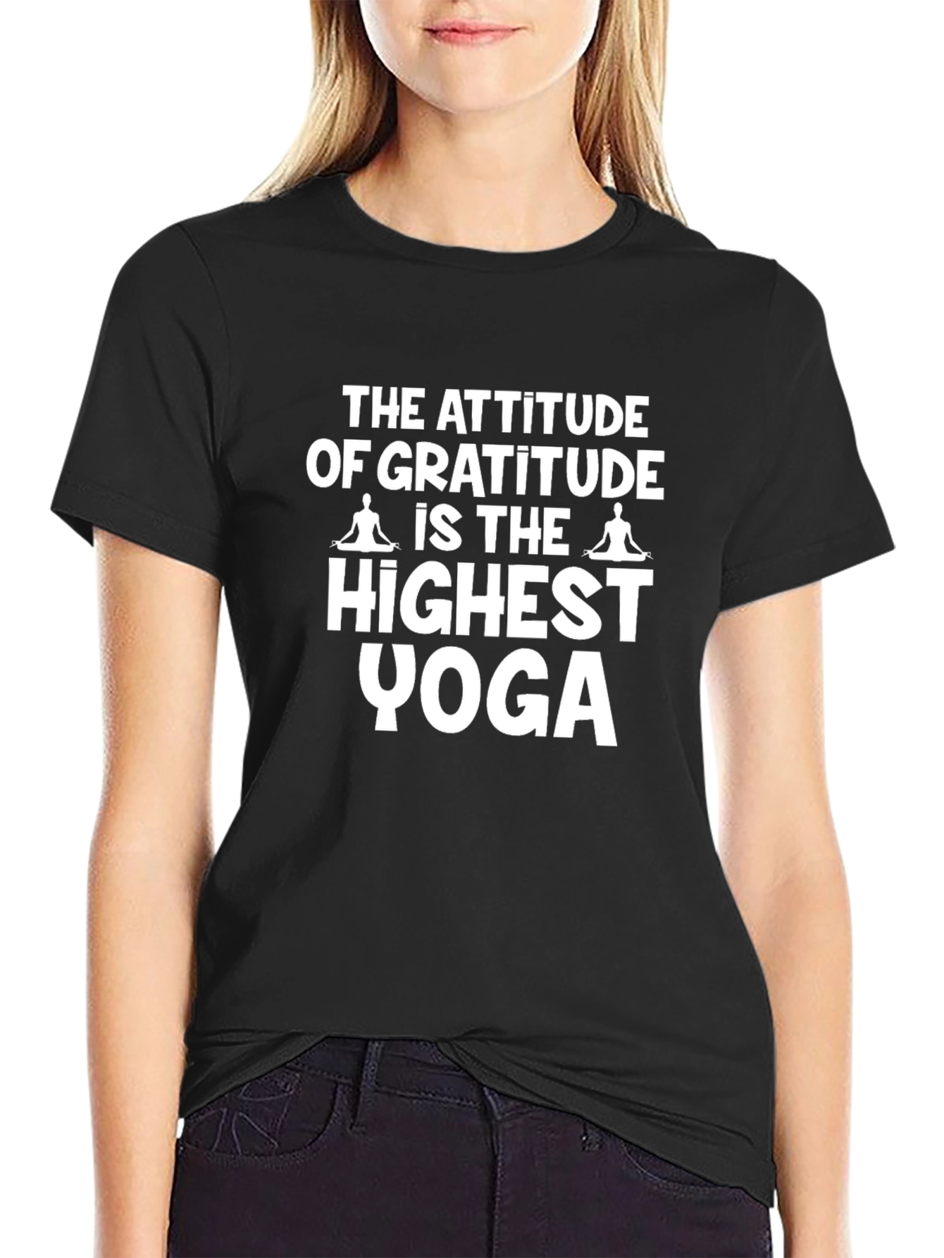 Attitude of Gratitude Yoga T-Shirt